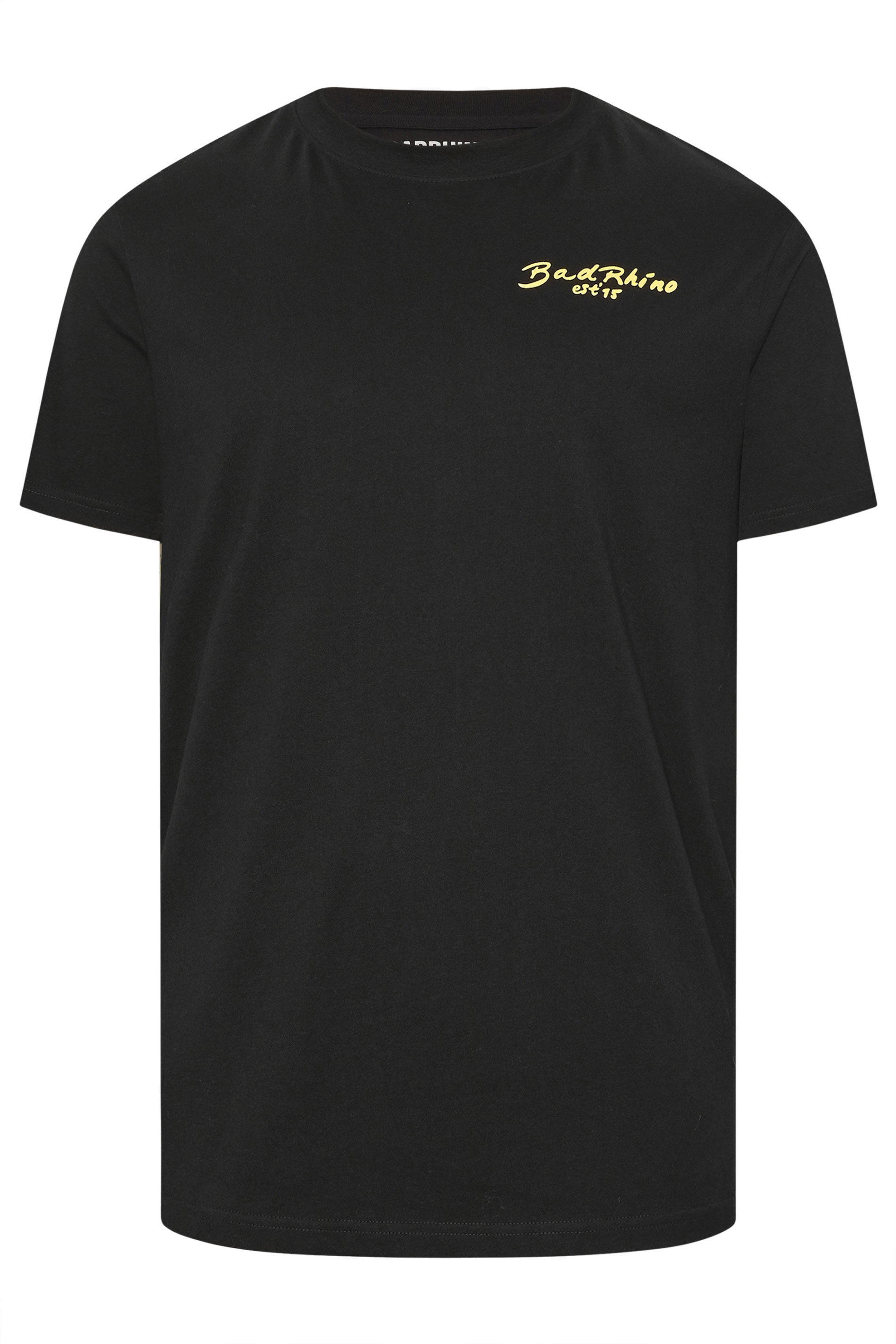 BadRhino Big & Tall Black Tiger Graphic T-Shirt | BadRhino 1