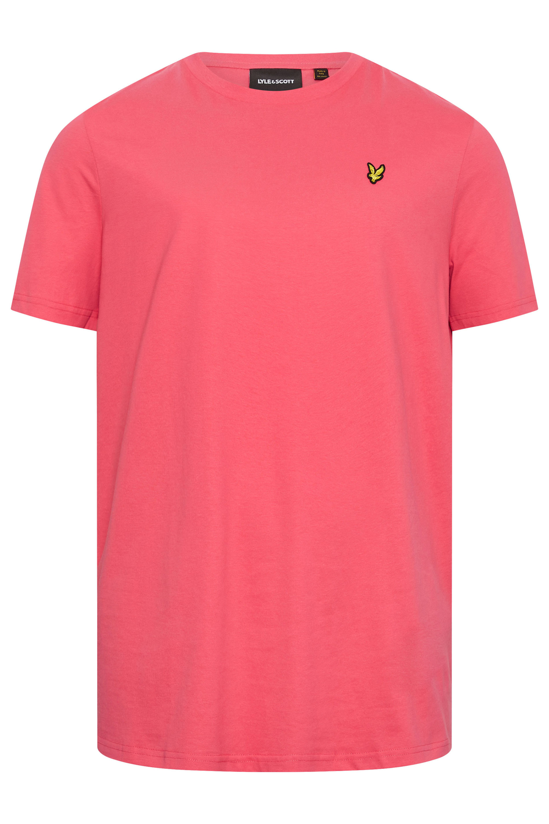 LYLE & SCOTT Big & Tall Pink Core T-Shirt | BadRhino 2