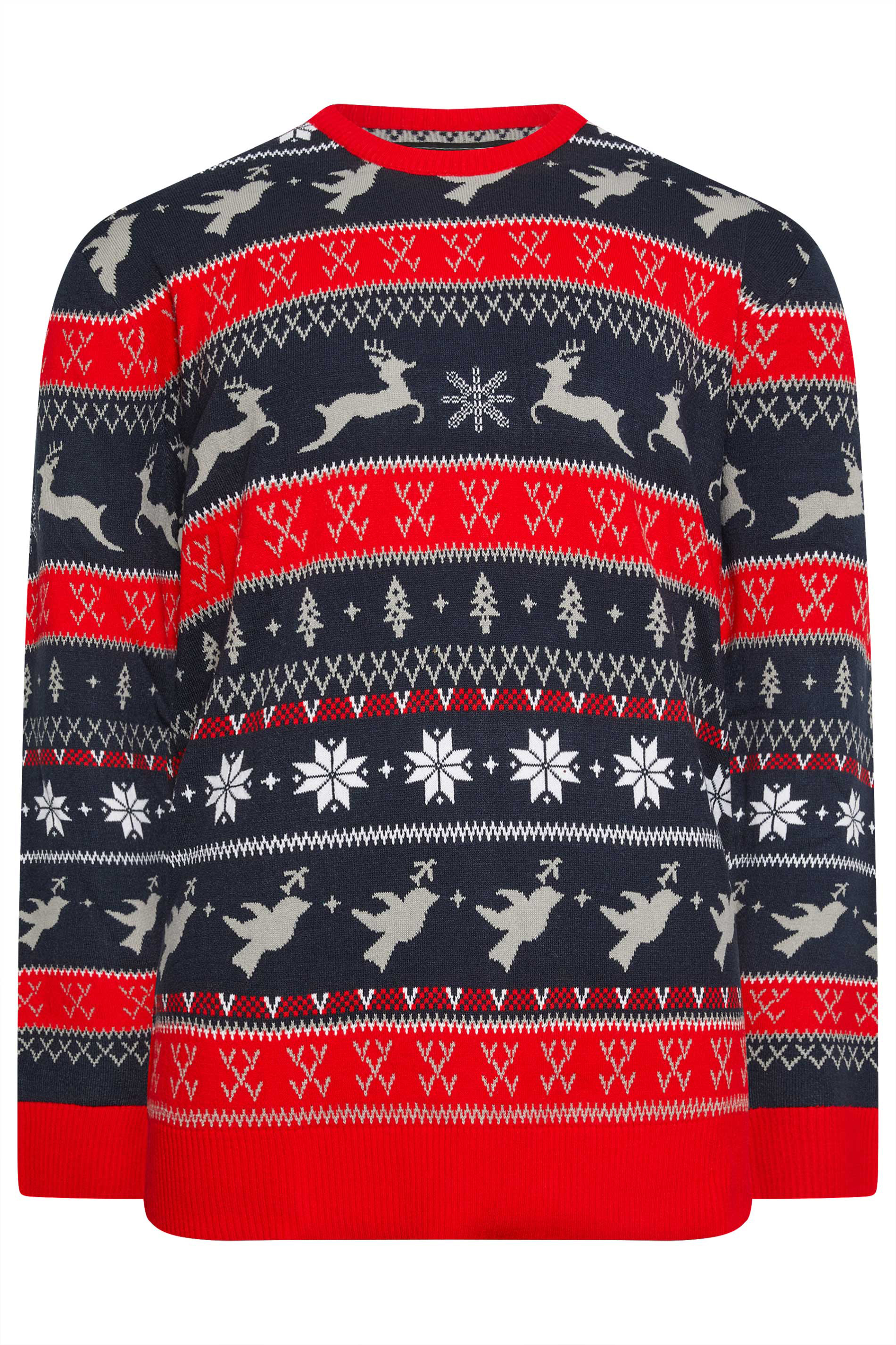 Black reindeer hotsell christmas jumper