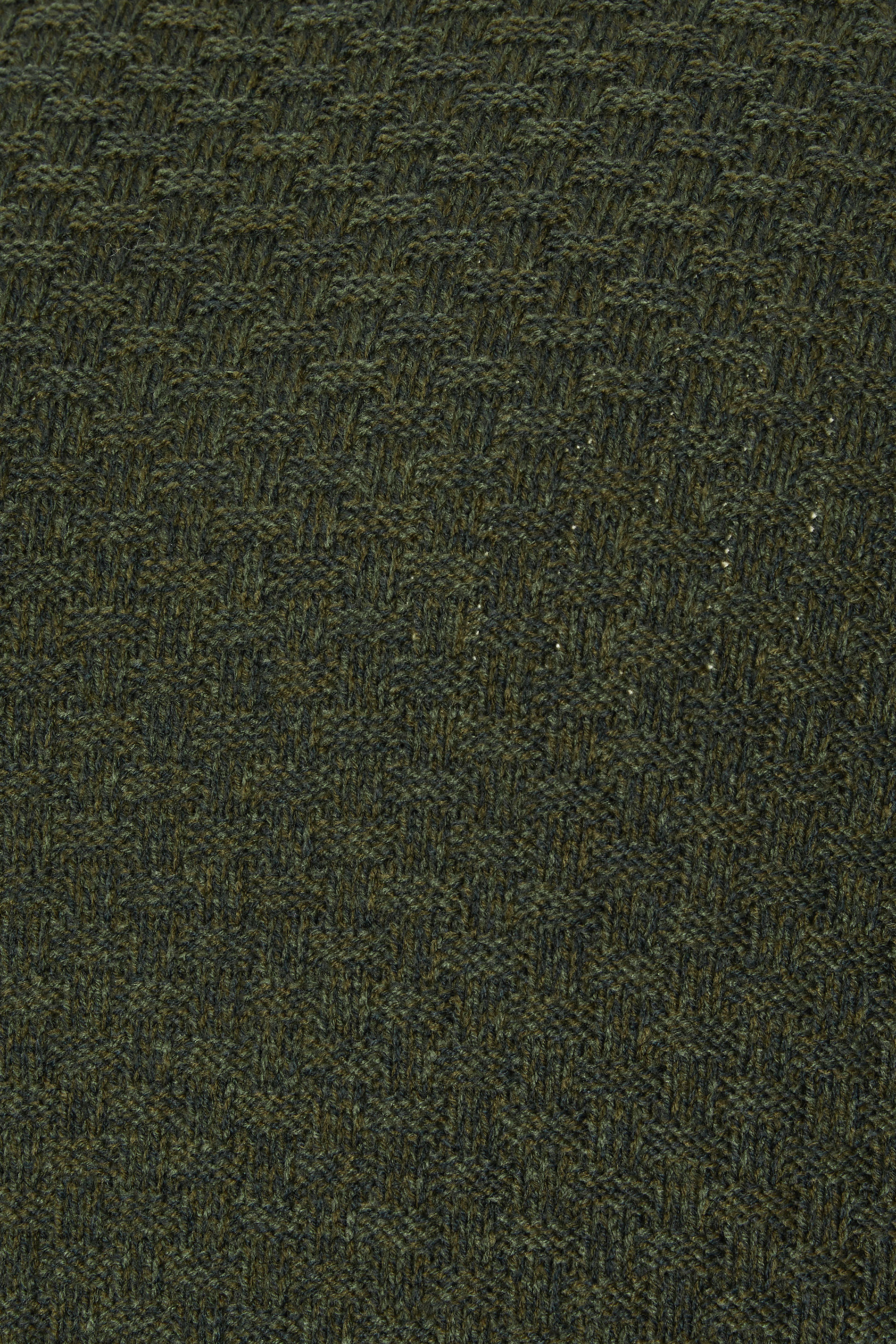 BadRhino Big & Tall Dark Green Textured Crew Neck Knitted Jumper | BadRhino 9