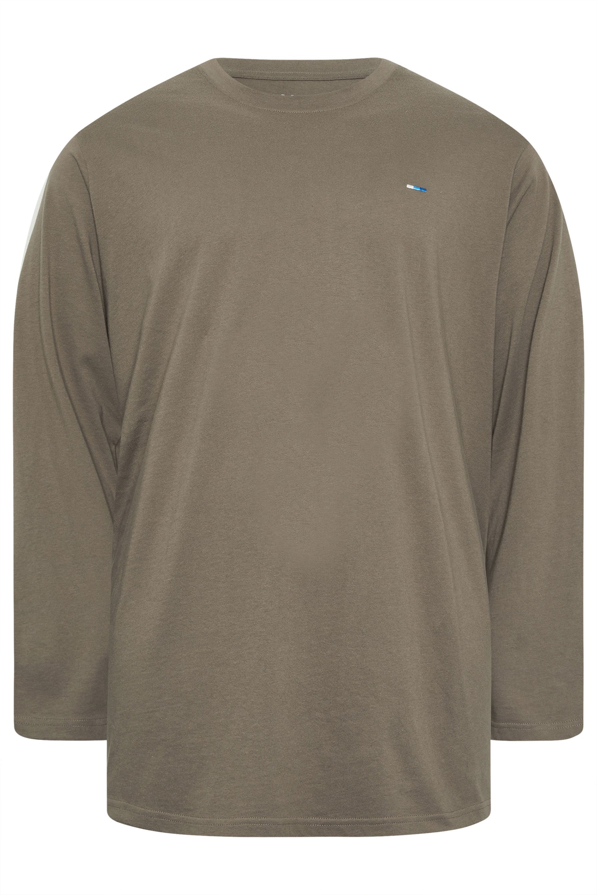 BadRhino Big & Tall Brown Core Long Sleeve T-Shirt | BadRhino 1