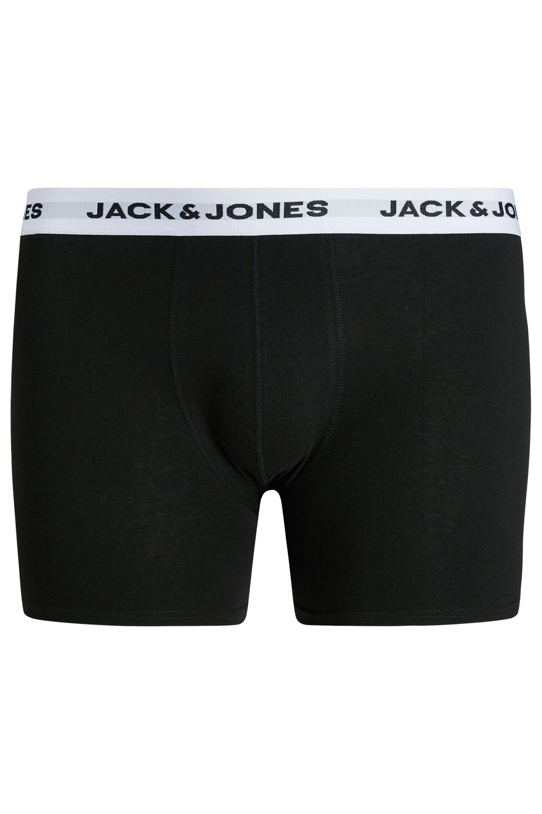 JACK & JONES Big & Tall 5 PACK Green & Black Boxers | BadRhino 9