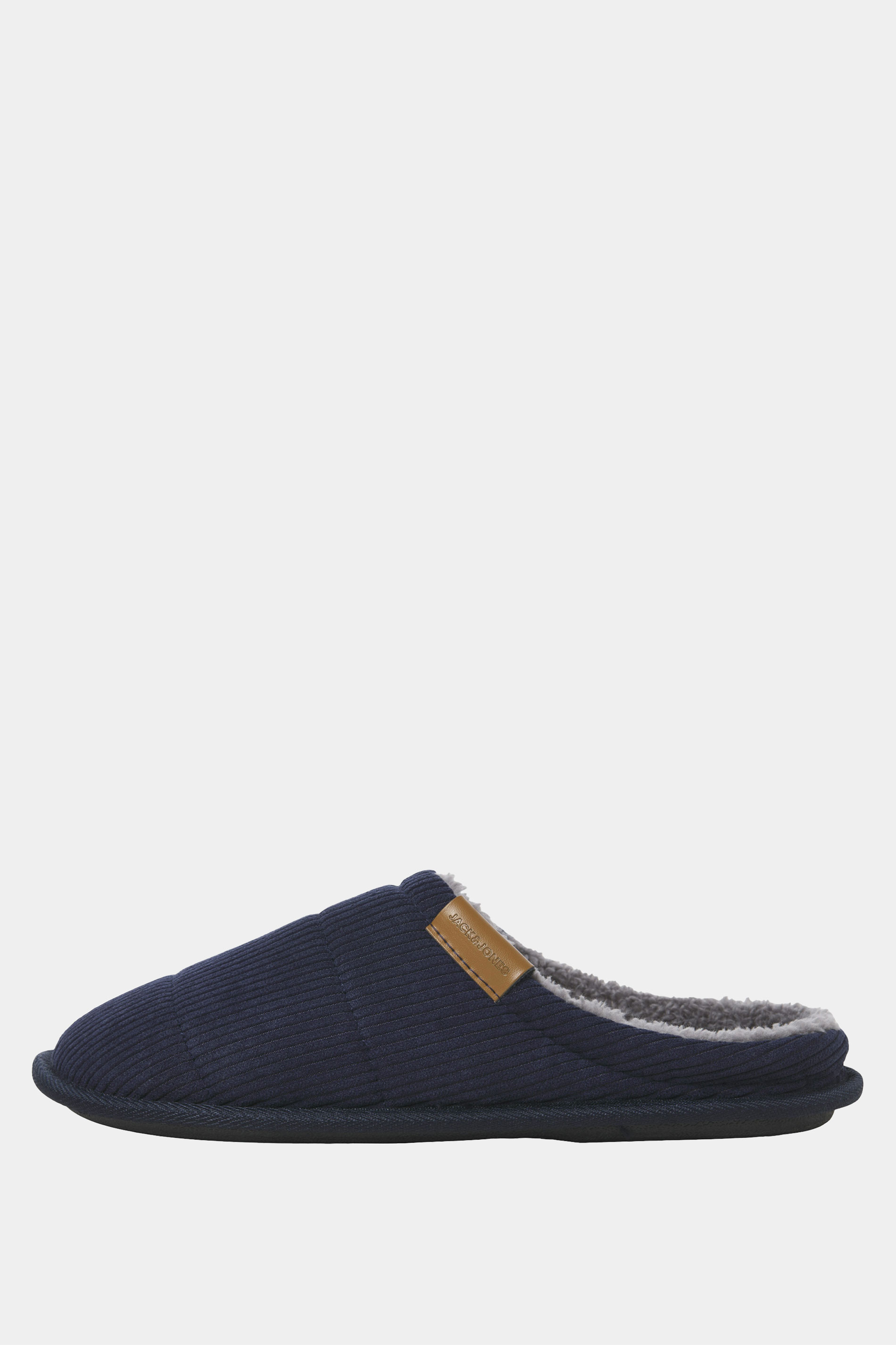 JACK & JONES Navy Blue Mule Slippers | BadRhino 3