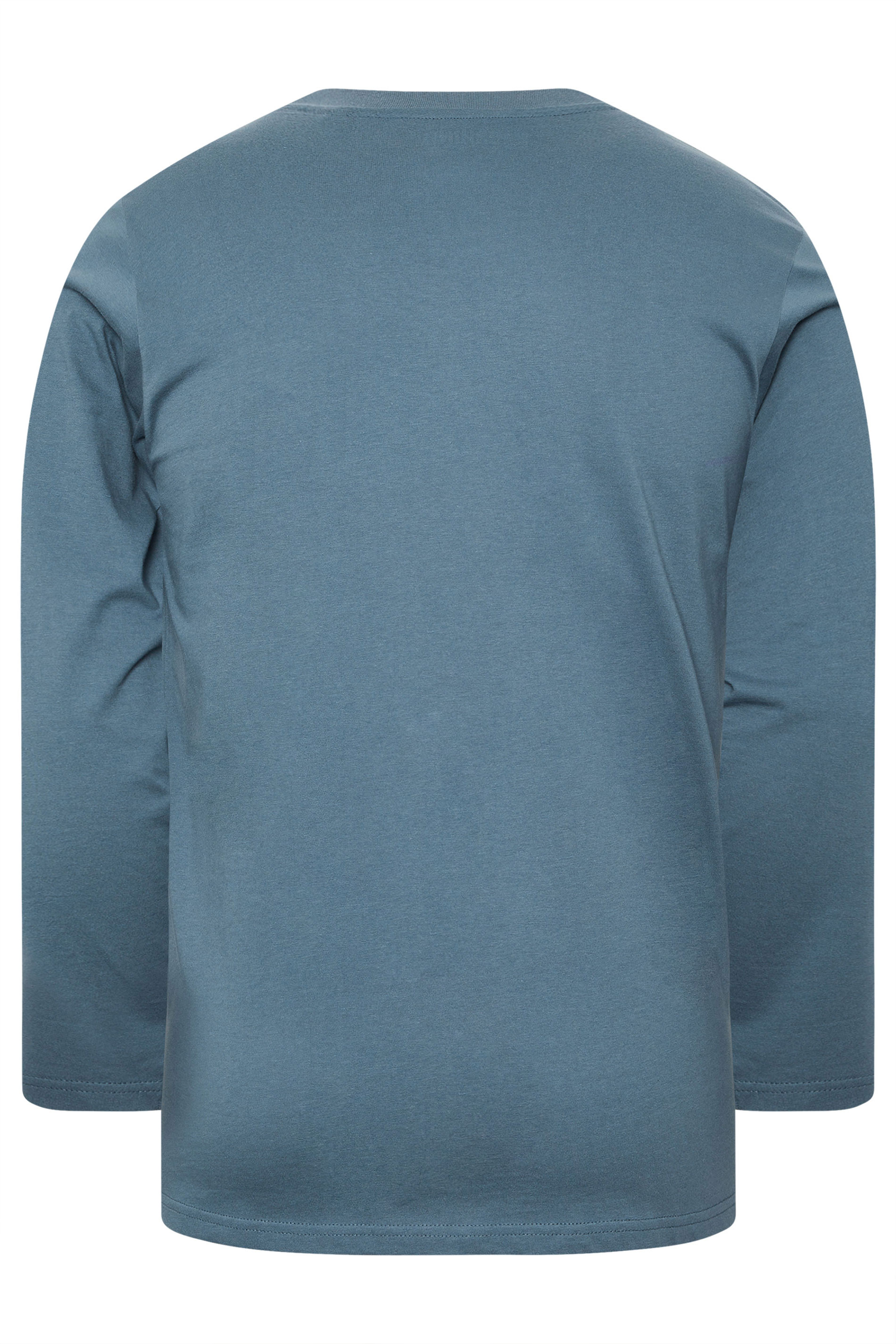 BadRhino Big & Tall Petrol Blue Core Long Sleeve T-Shirt | BadRhino 2