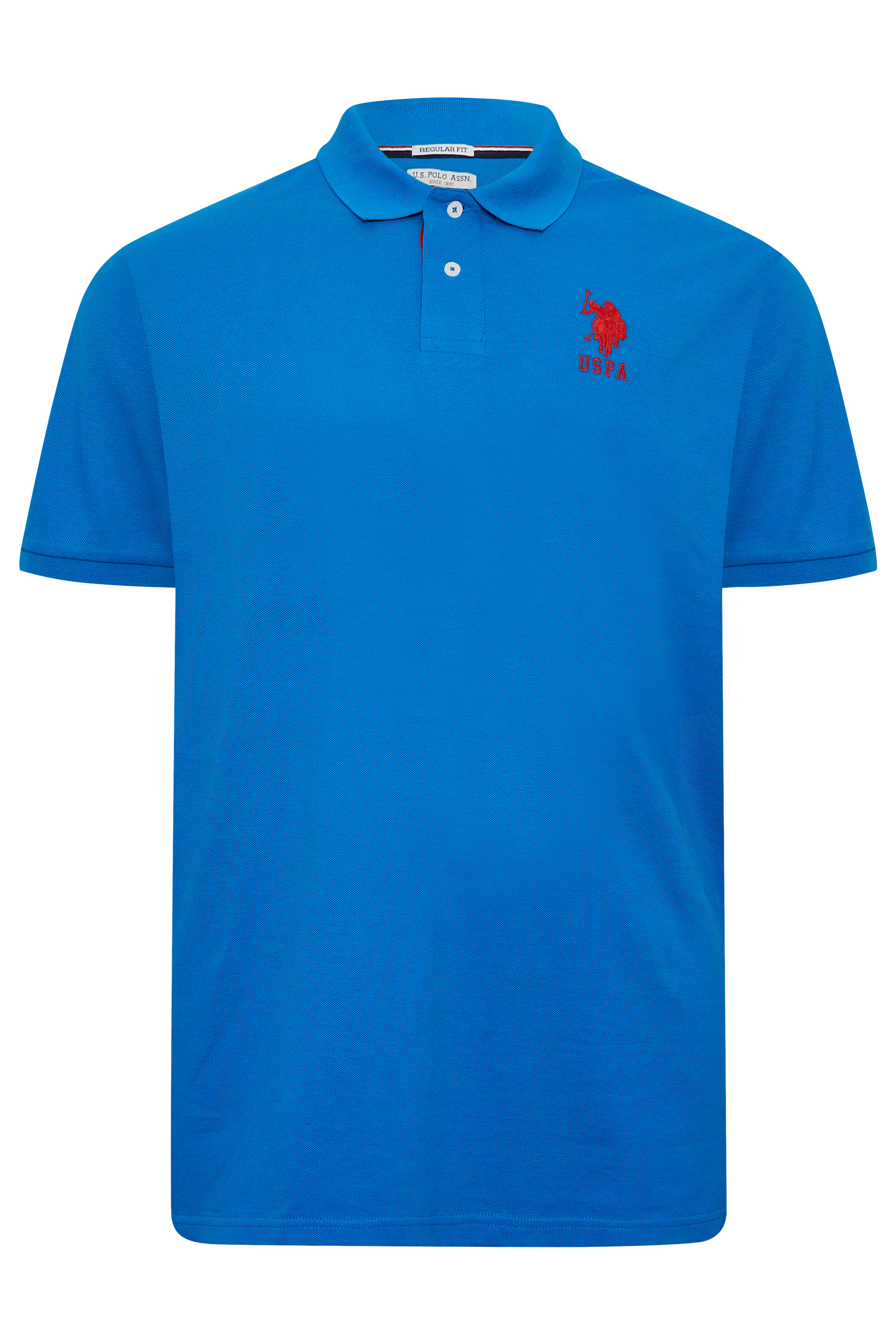 U.S. POLO ASSN. Big & Tall Blue Player 3 Logo Polo Shirt | BadRhino 3