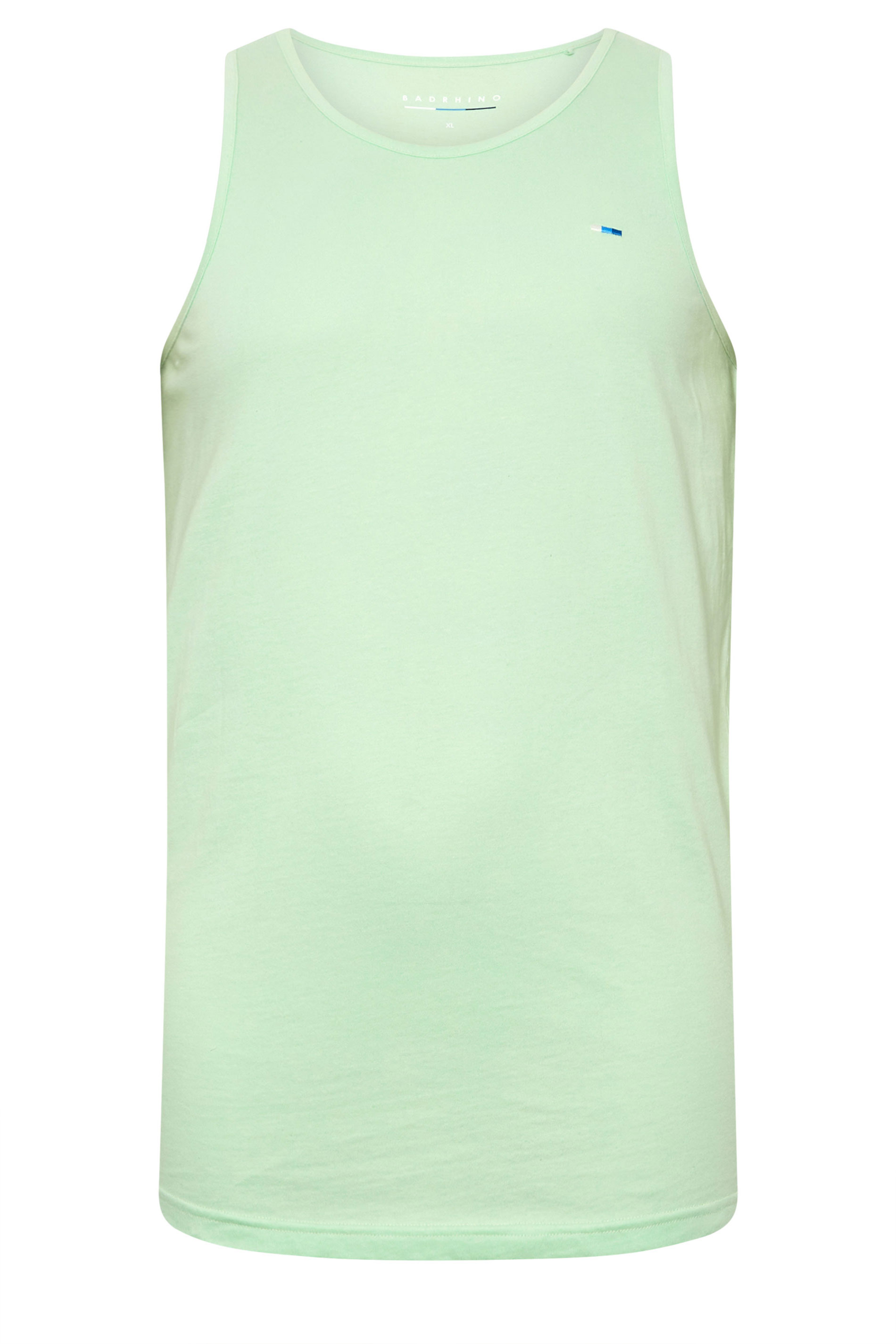 BadRhino Big & Tall 3 PACK Light Blue & Orange Vest Tops | BadRhino 10