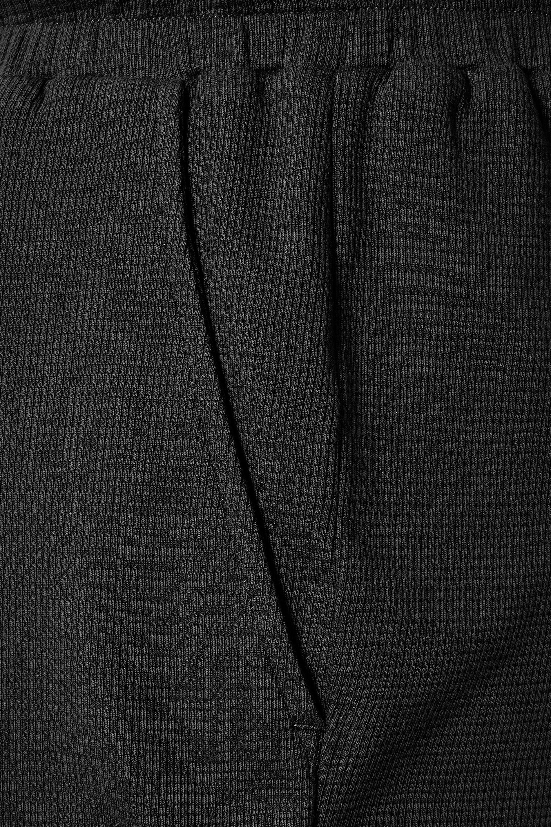 BadRhino Big & Tall Black Textured Shorts | BadRhino 8