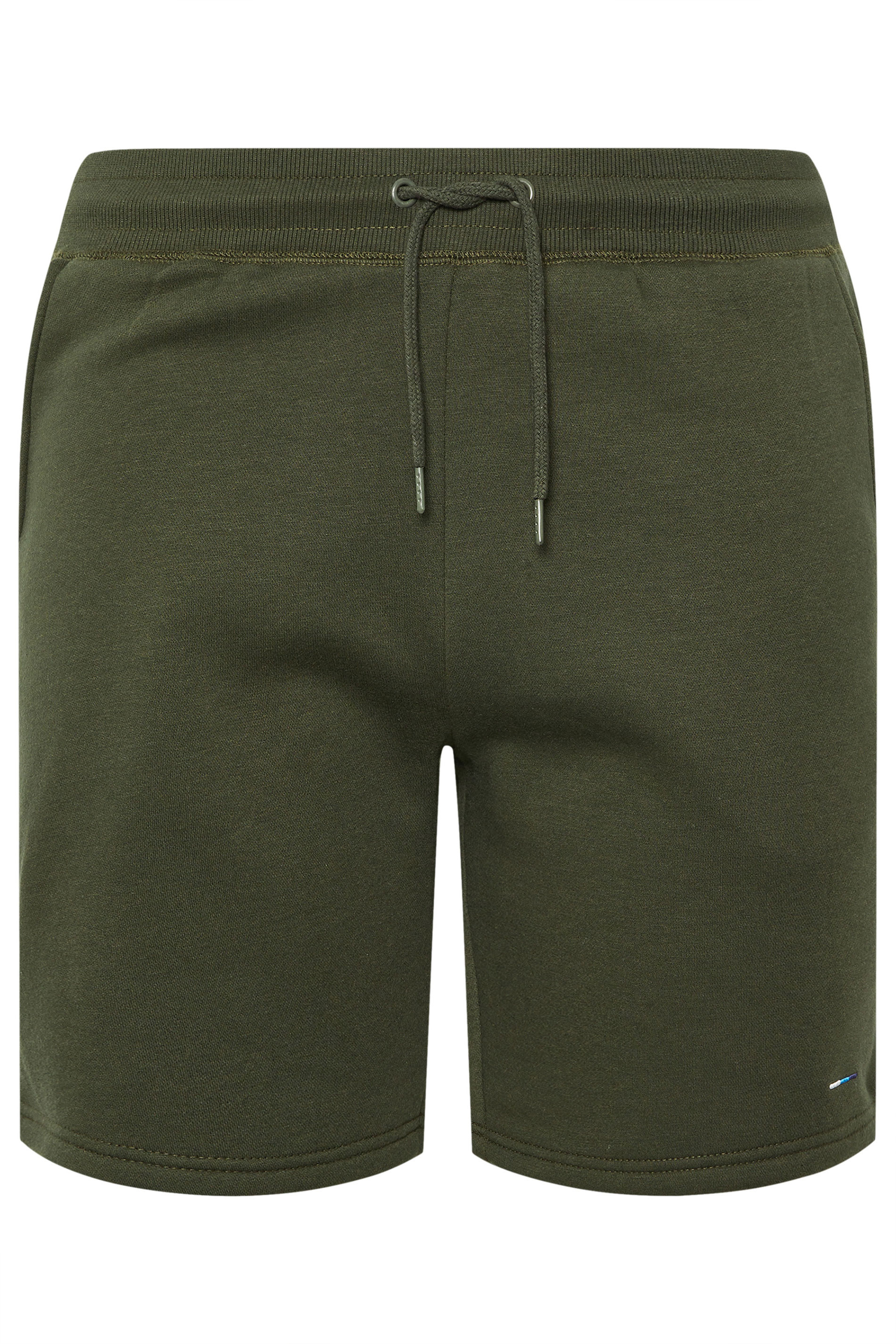 BadRhino Big & Tall Khaki Green Jogger Shorts | BadRhino 5