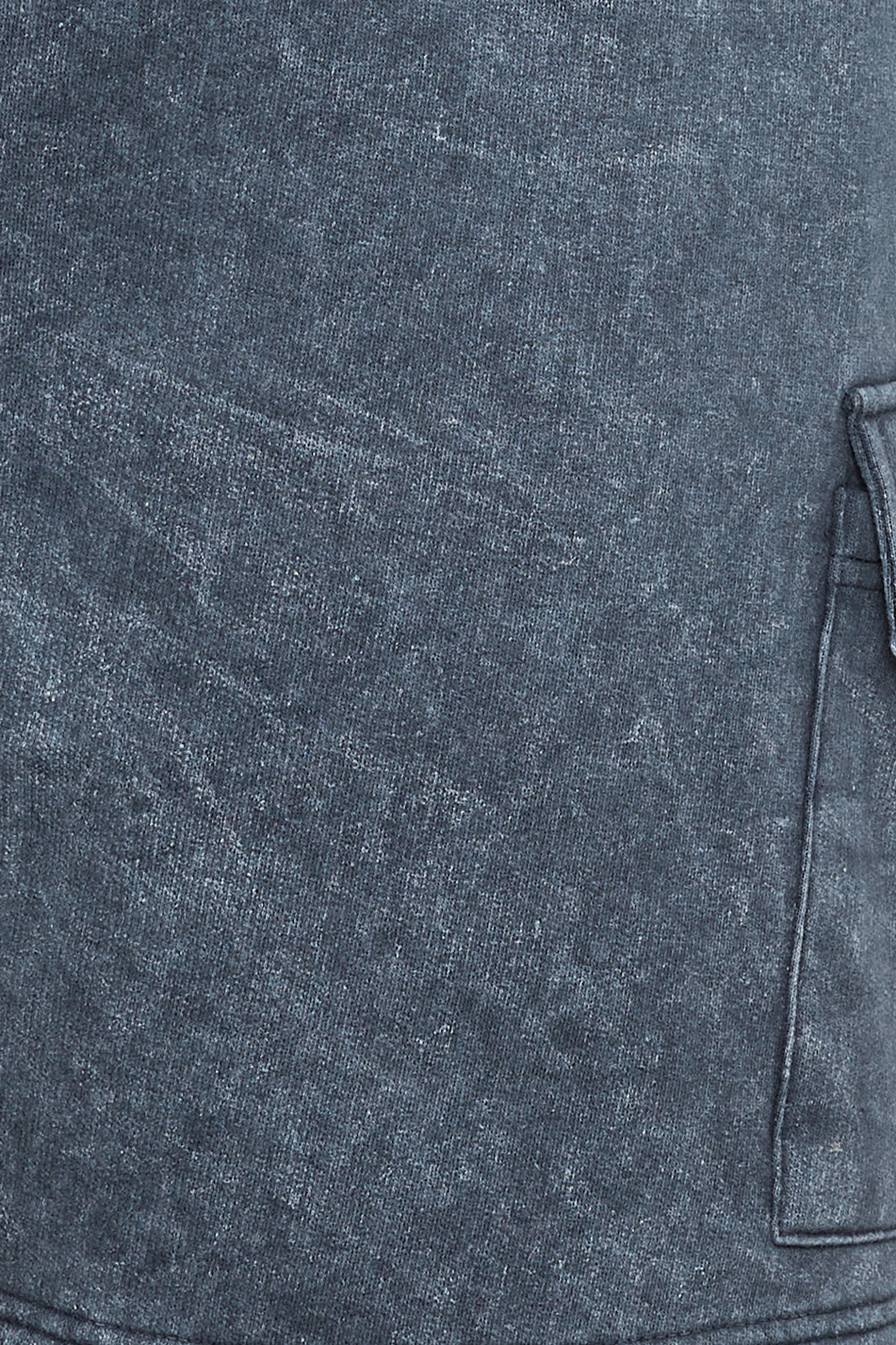 BadRhino Big & Tall Blue Acid Wash Cargo Shorts | BadRhino 6