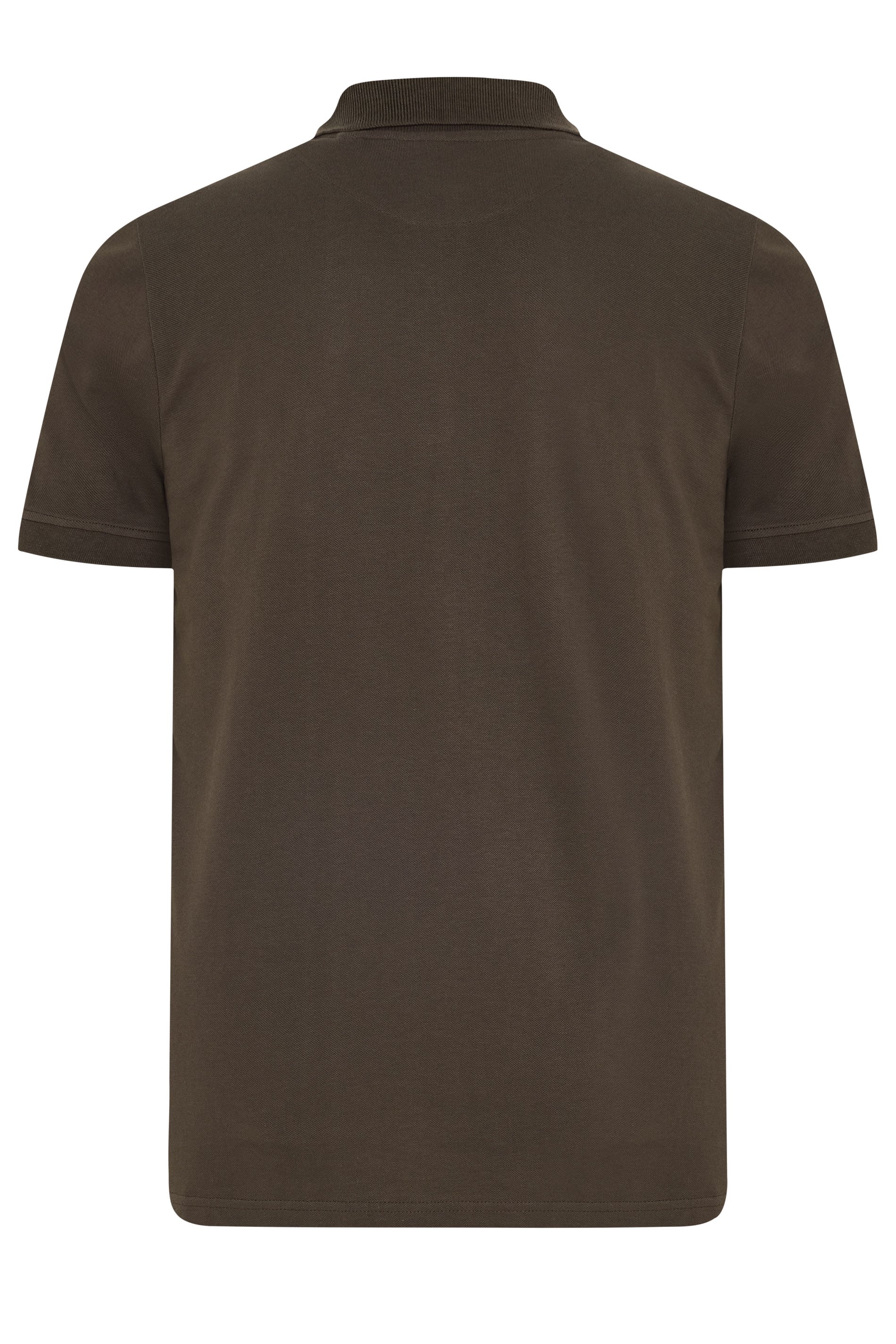 BadRhino Big & Tall Brown Short Sleeve Polo Shirt | BadRhino 6