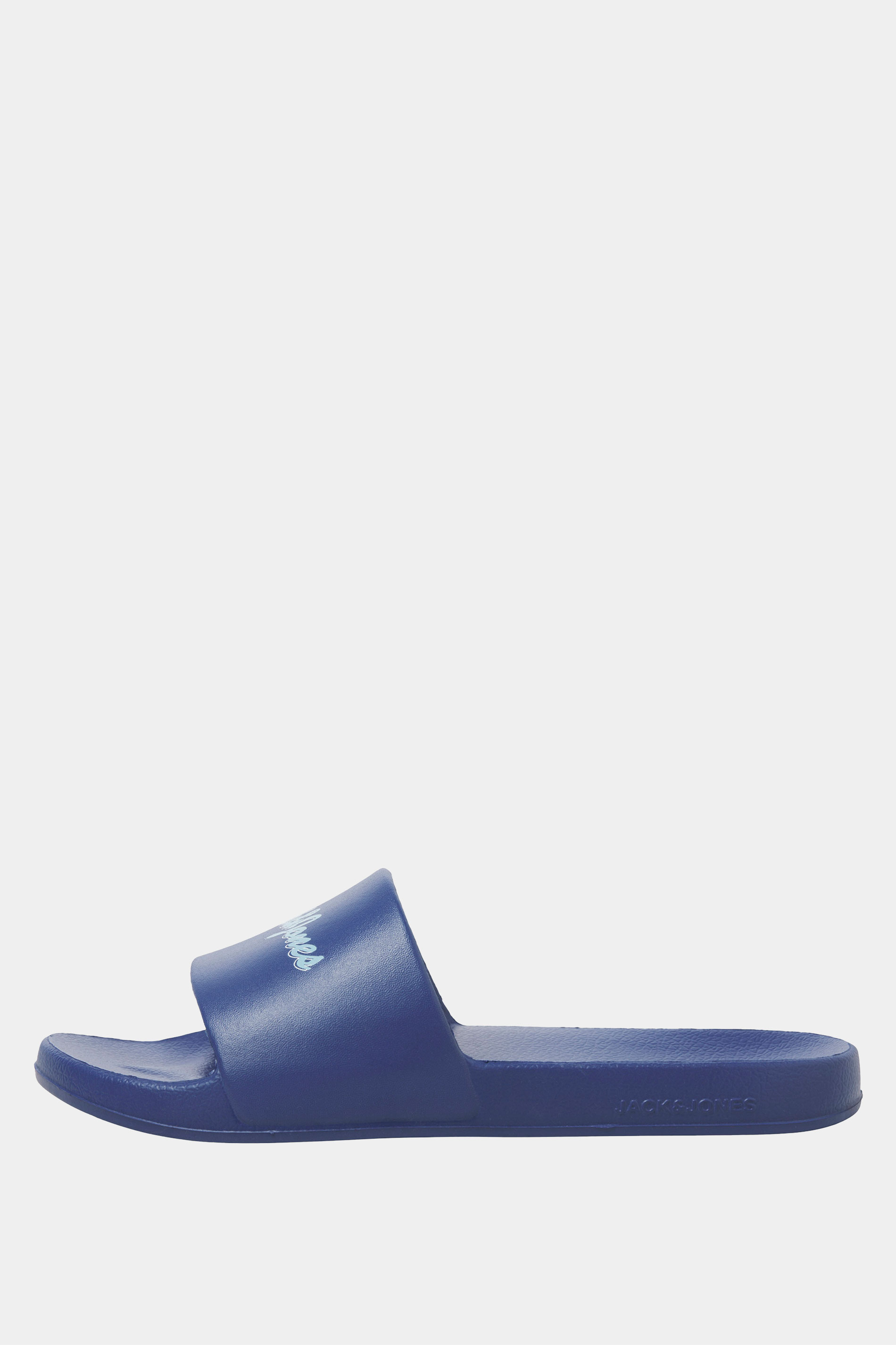 JACK & JONES Big & Tall Blue Moulded Logo Slider | BadRhino 3
