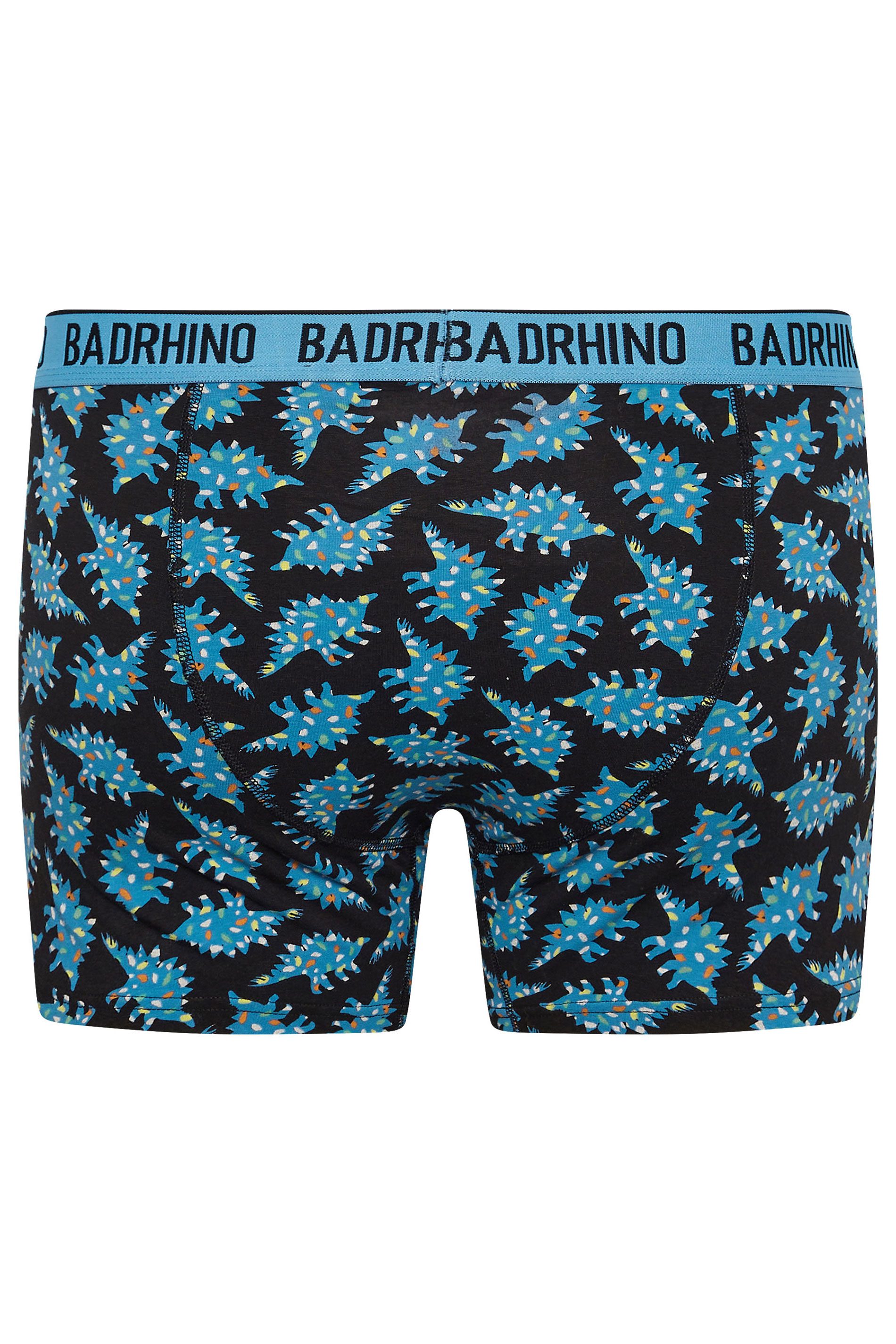BadRhino Big & Tall 3 Pack Pink Green & Blue Printed Boxers | BadRhino 6