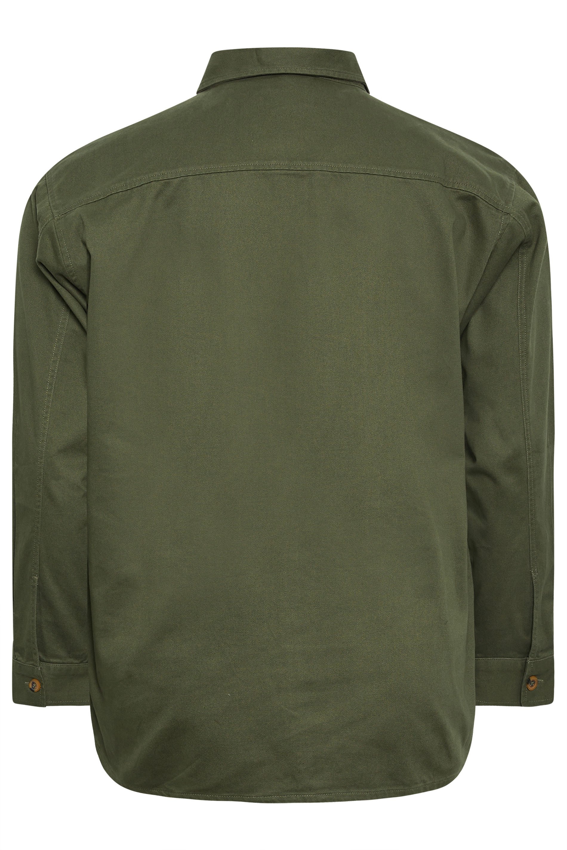 BadRhino Khaki Green Overshirt 7