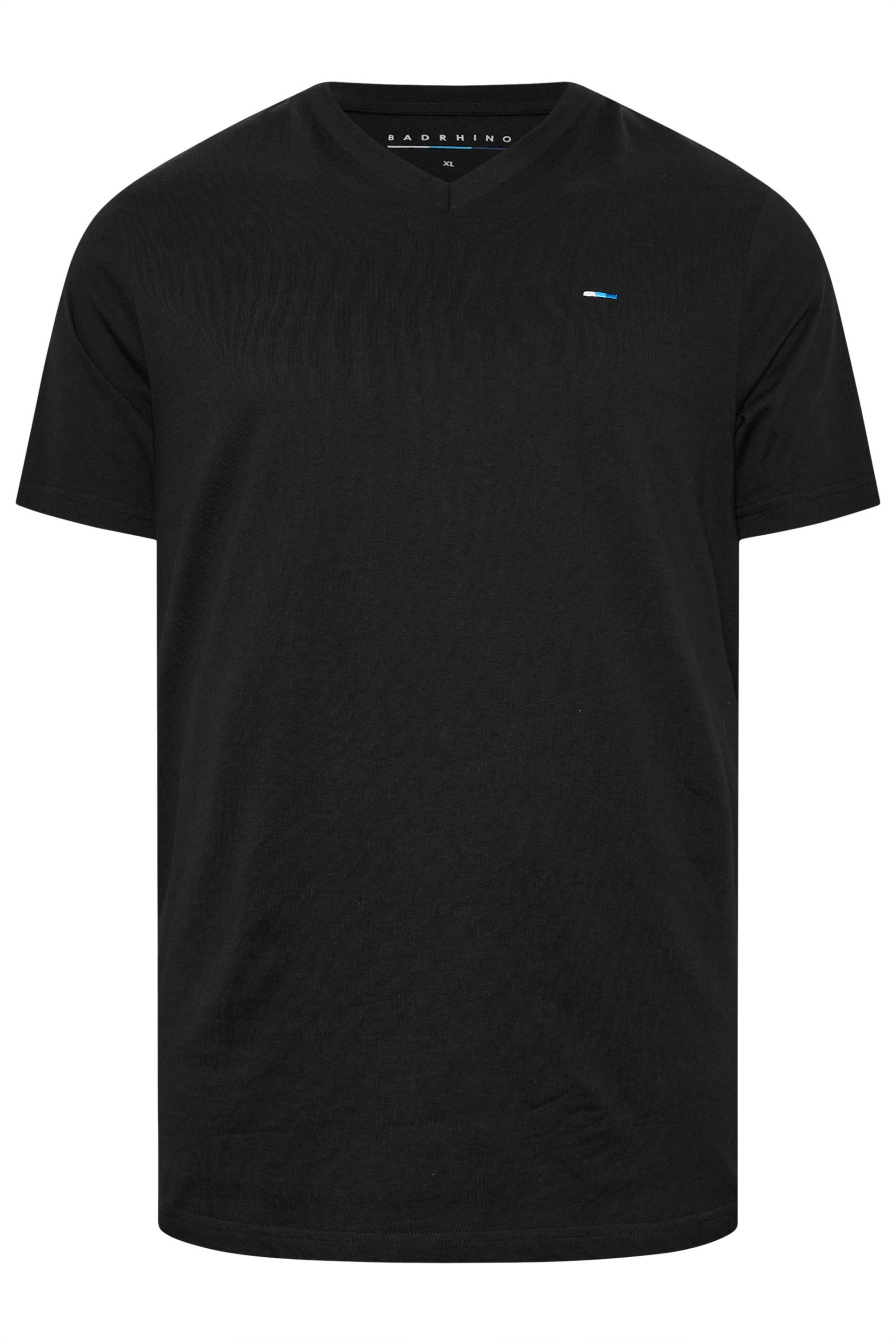 BadRhino Big & Tall Black/Red/Green/Blue/Navy Blue 5 Pack V-Neck T-Shirts | BadRhino 8