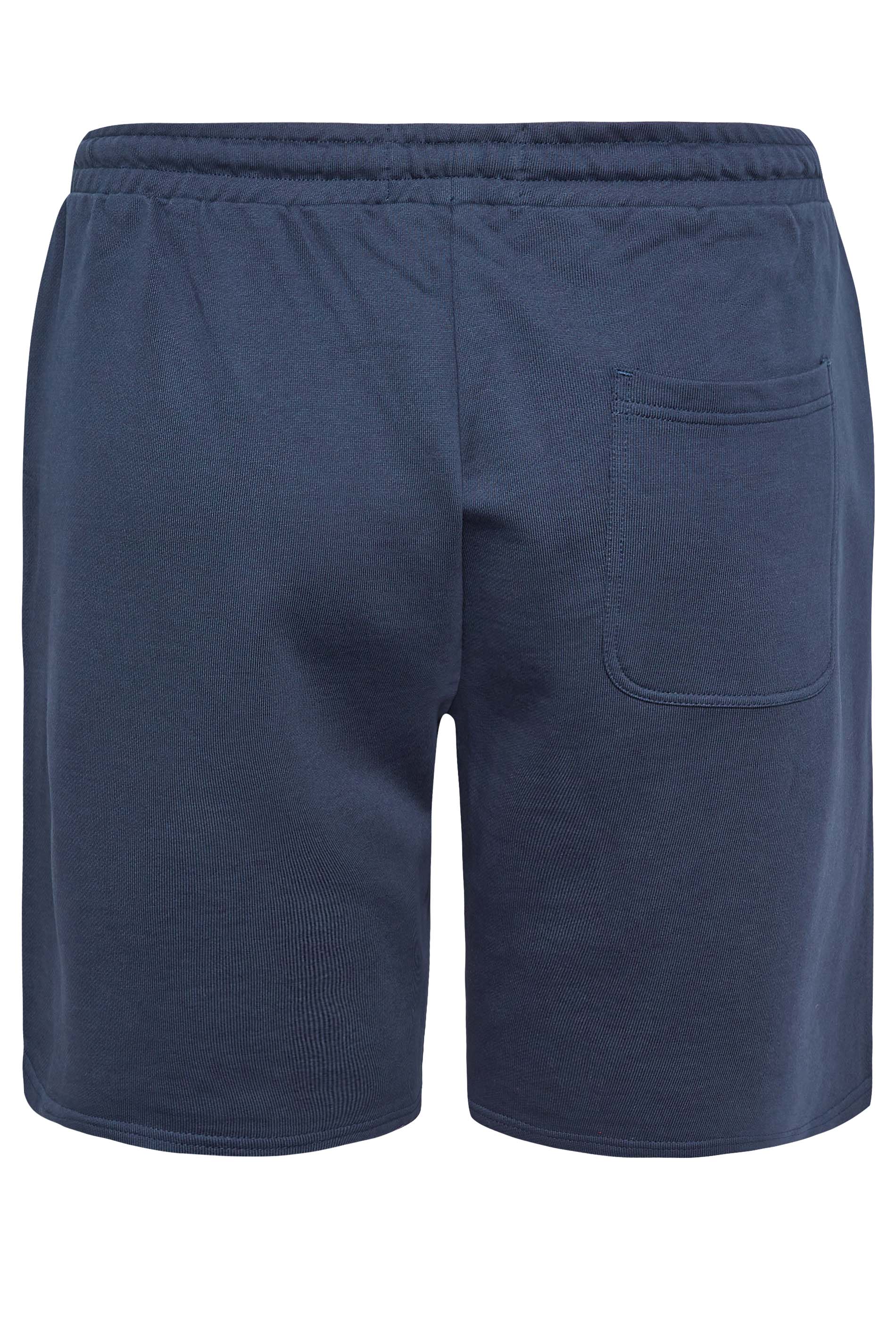 Navy blue sweat hot sale shorts