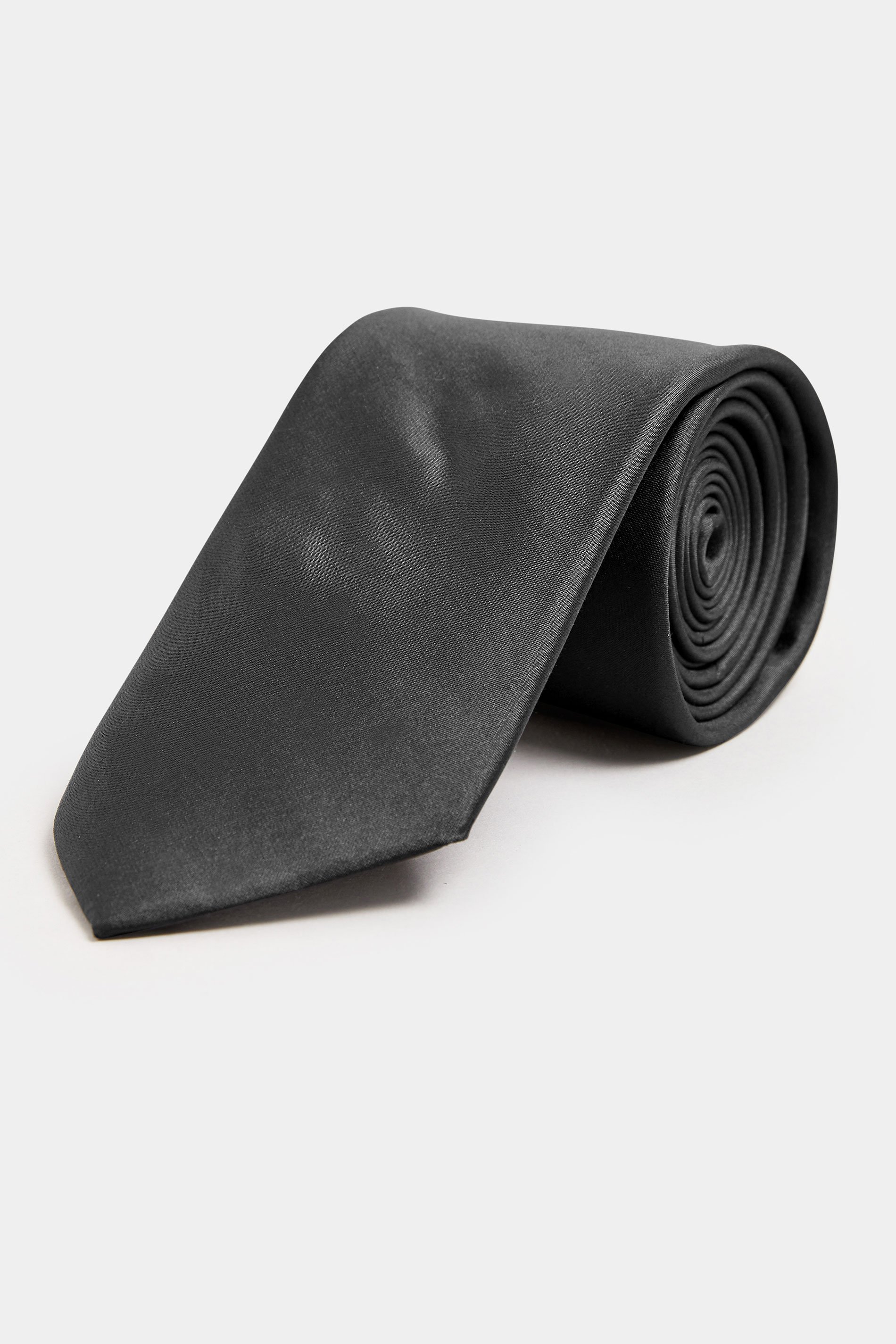BadRhino Black Silk Tie 3