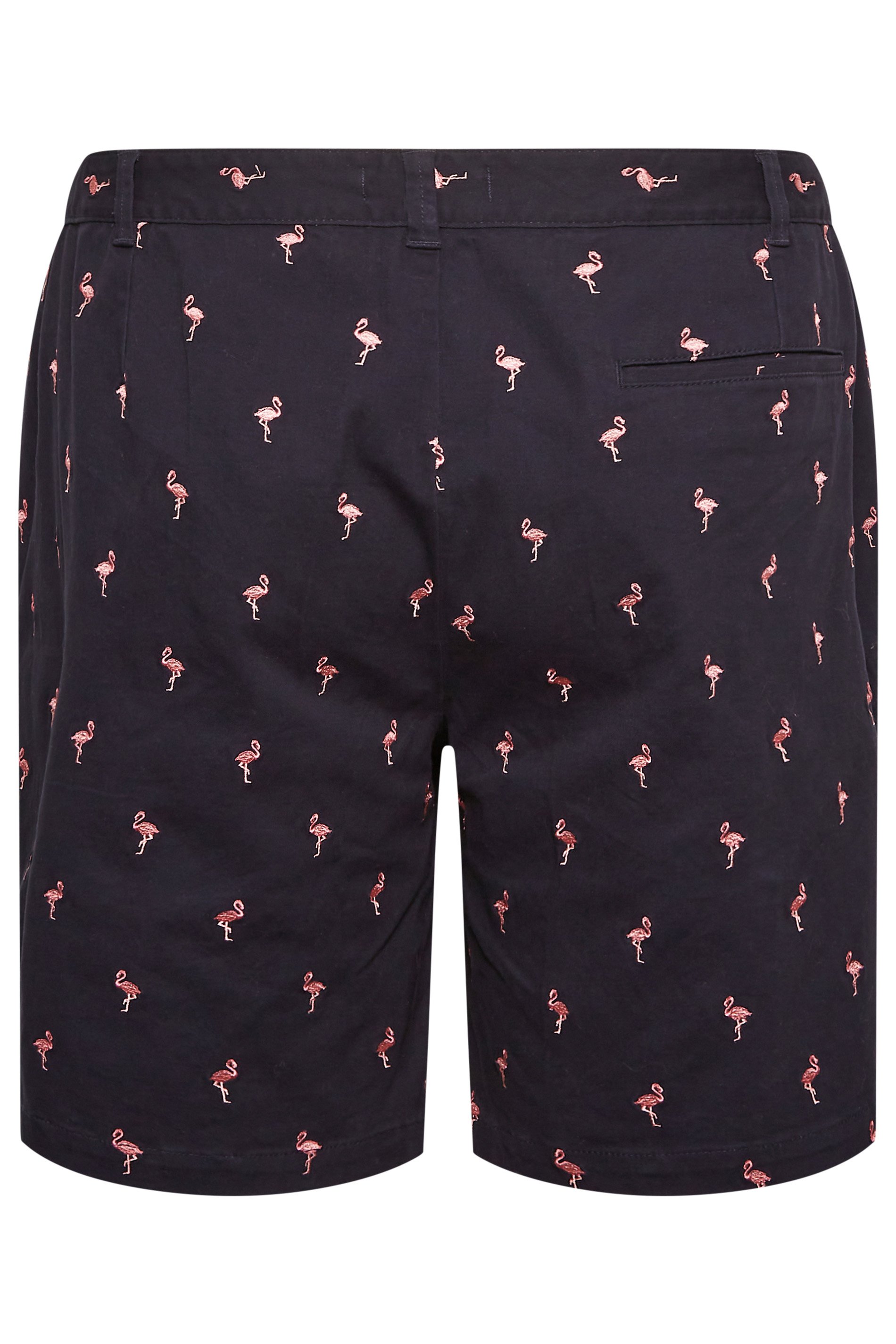 Mens blue clearance flamingo shorts