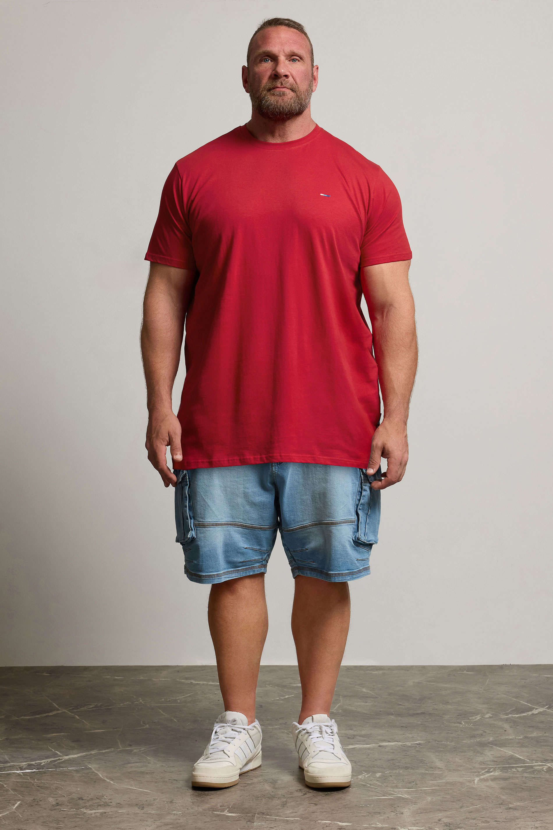 BadRhino Big & Tall Haute Red Extra Long Core T-Shirt | BadRhino 2