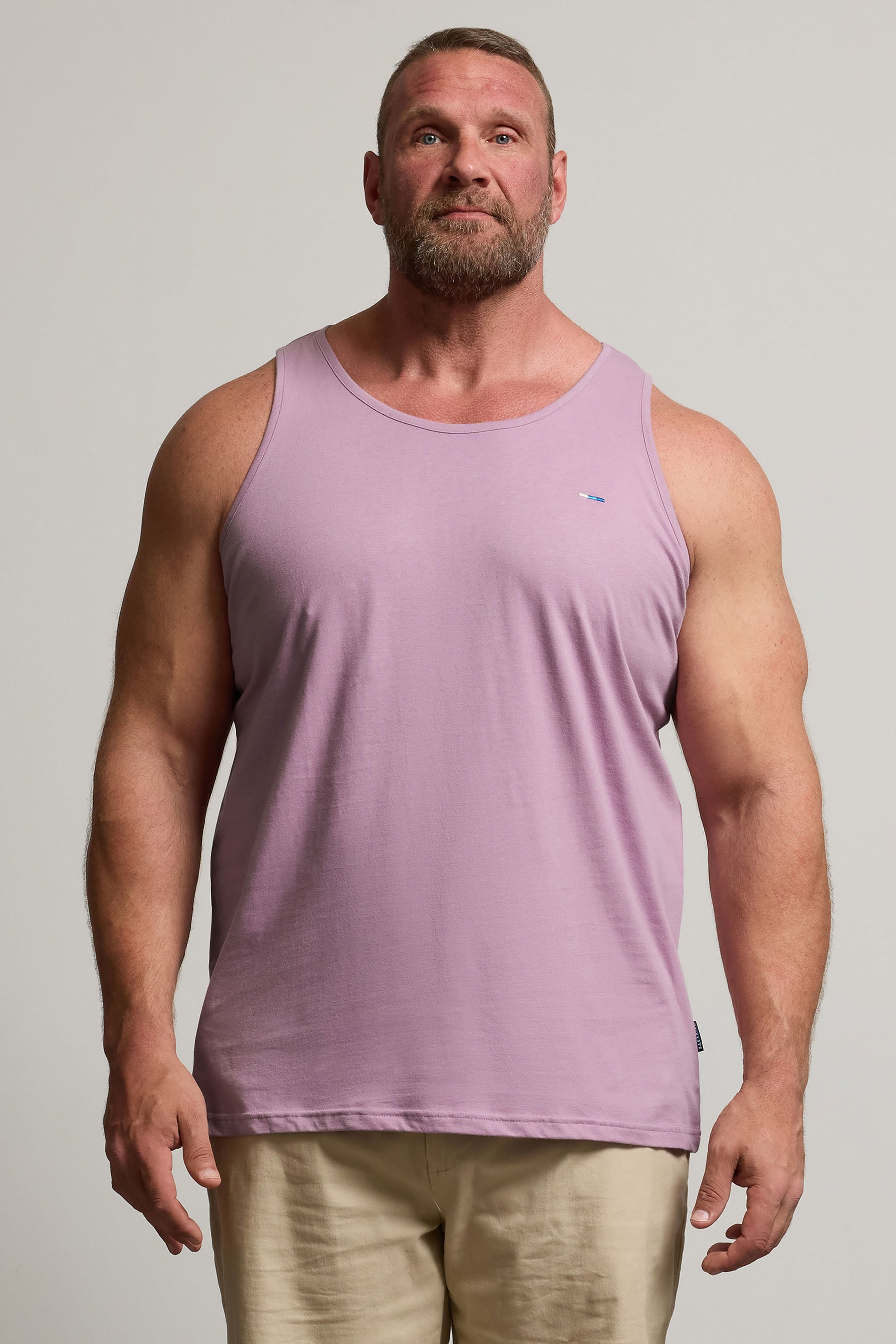BadRhino Big & Tall Purple Vest Top | BadRhino 2