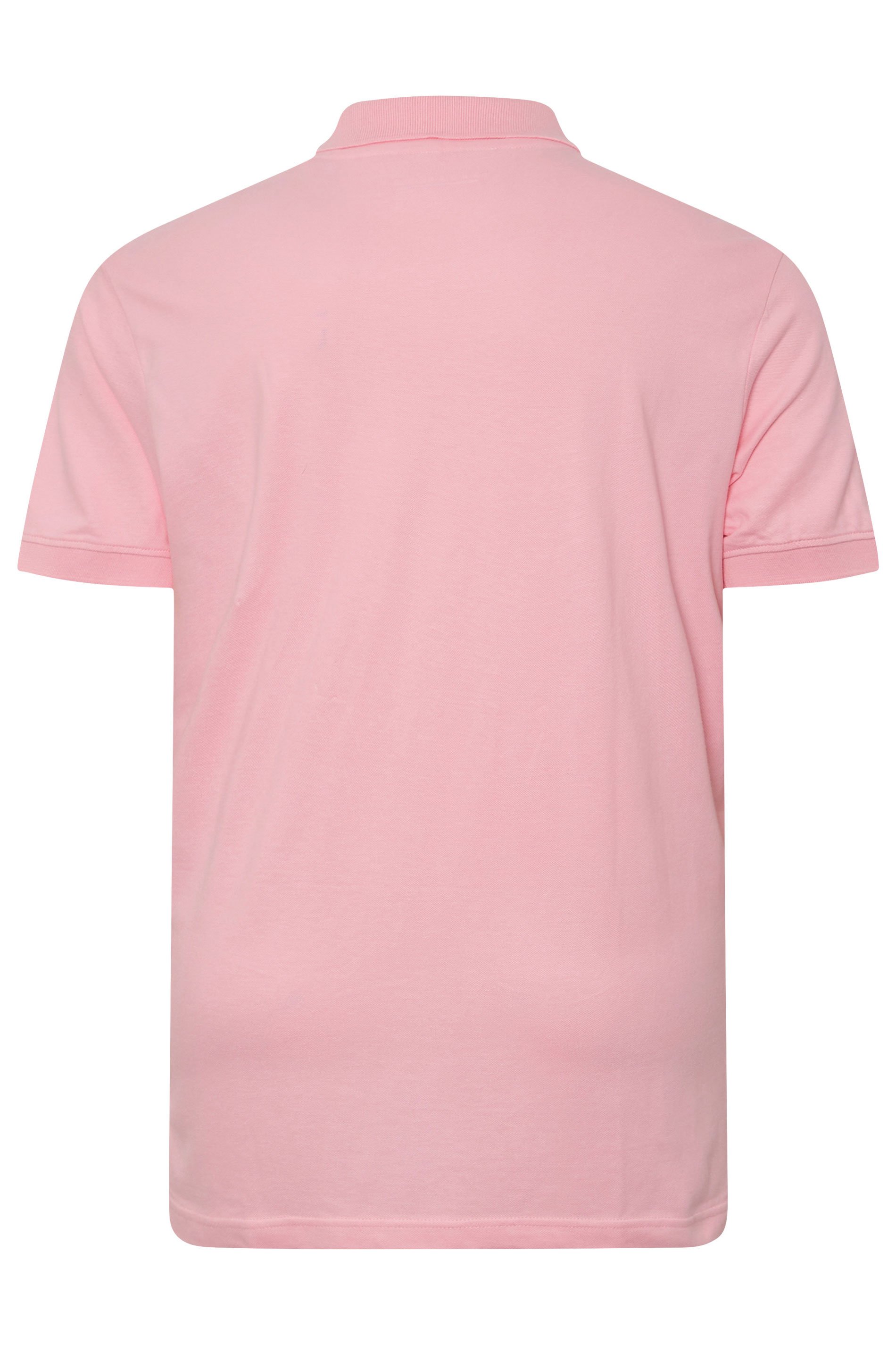 BadRhino Big & Tall Pink Polo Shirt | BadRhino 8
