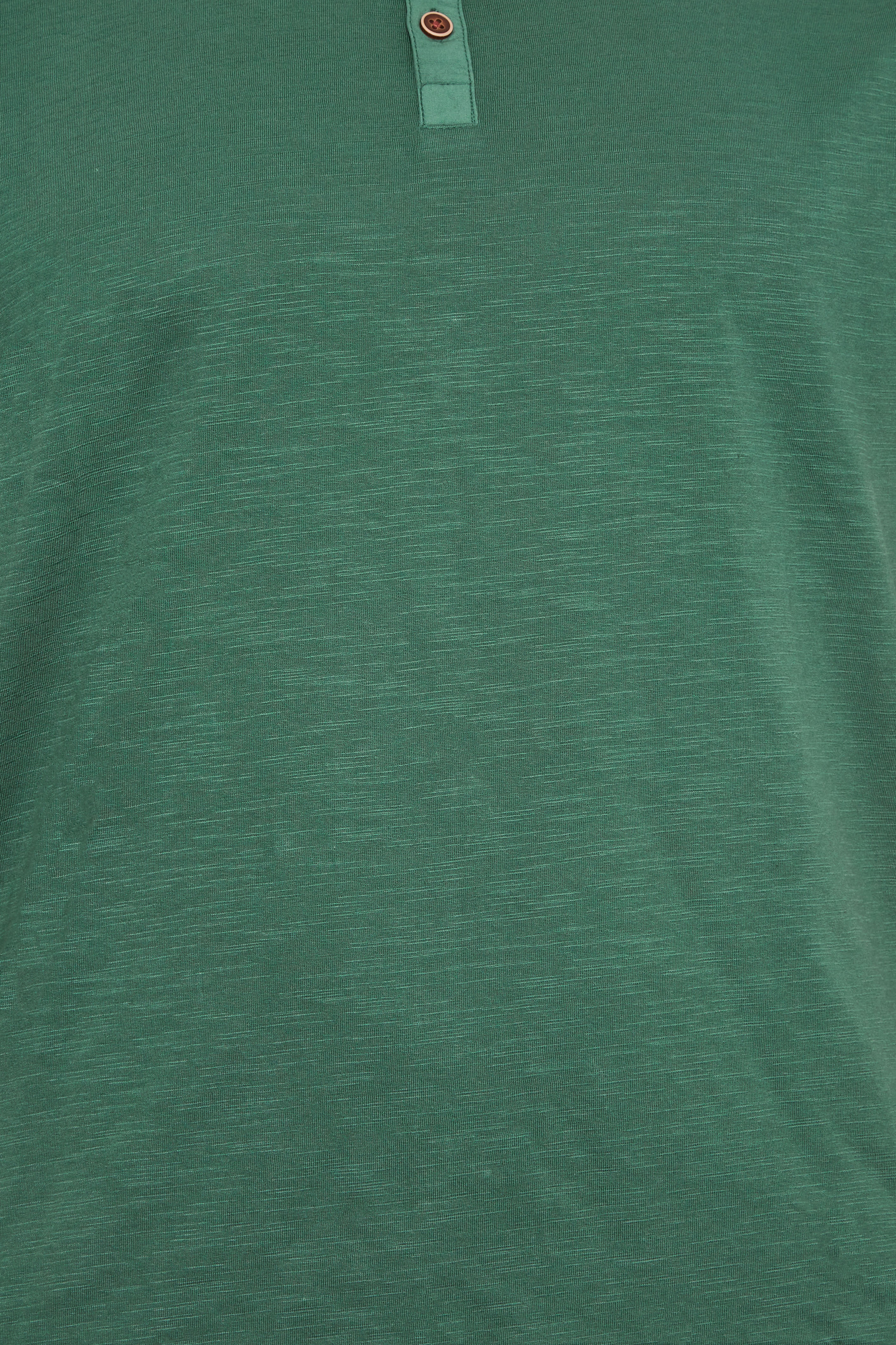 BadRhino Big & Tall Pine Green Y Neck Slub T-Shirt | BadRhino 5