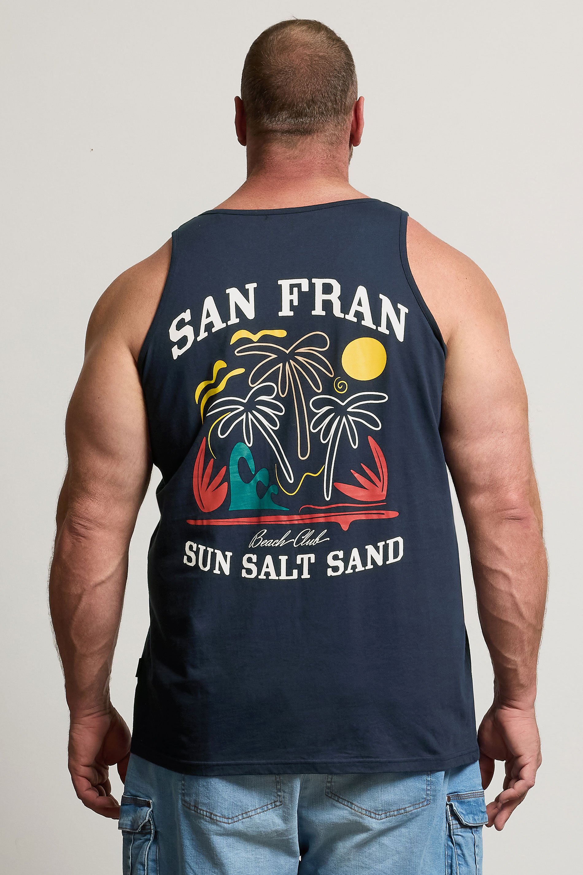 BadRhino Big & Tall Navy Blue 'San Francisco' Vest | BadRhino 4