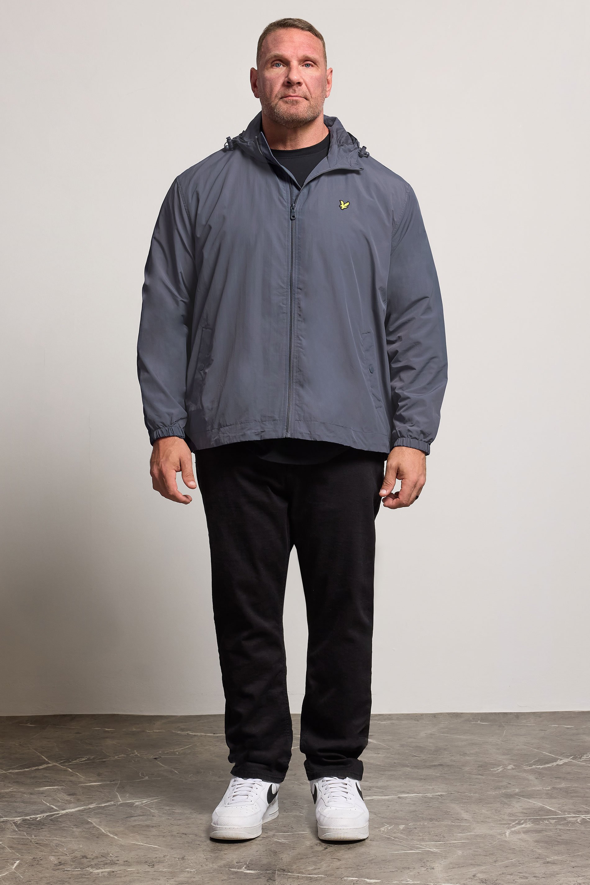 LYLE & SCOTT Grey Hooded Jacket | BadRhino 2