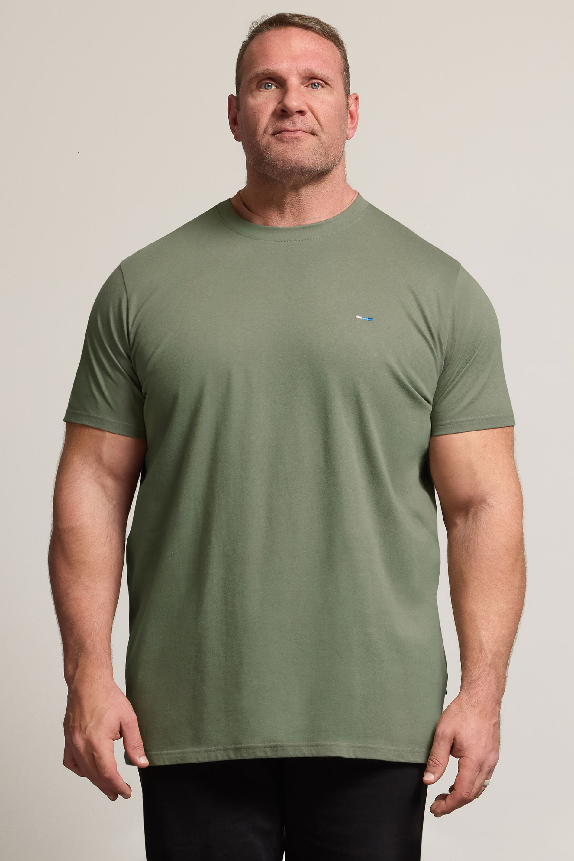 BadRhino Big & Tall Sage Green Extra Long Core T-Shirt | BadRhino 1