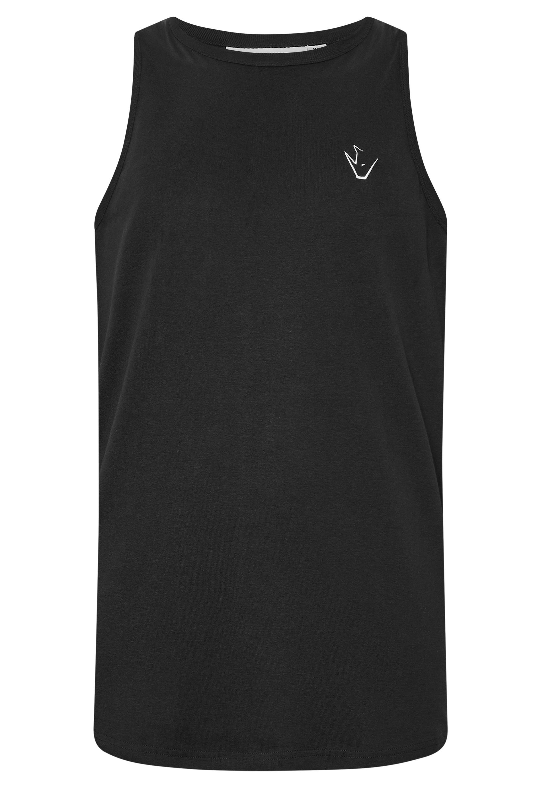 IronRhino Big & Tall Black 'Rest Day' Vest | BadRhino 6