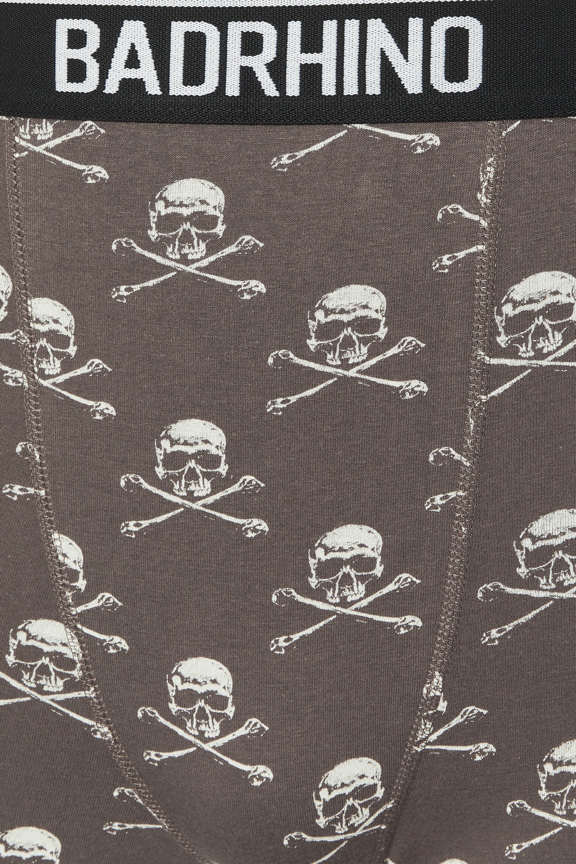 BadRhino Big & Tall 3 PACK Black Skull Boxers | BadRhino 5