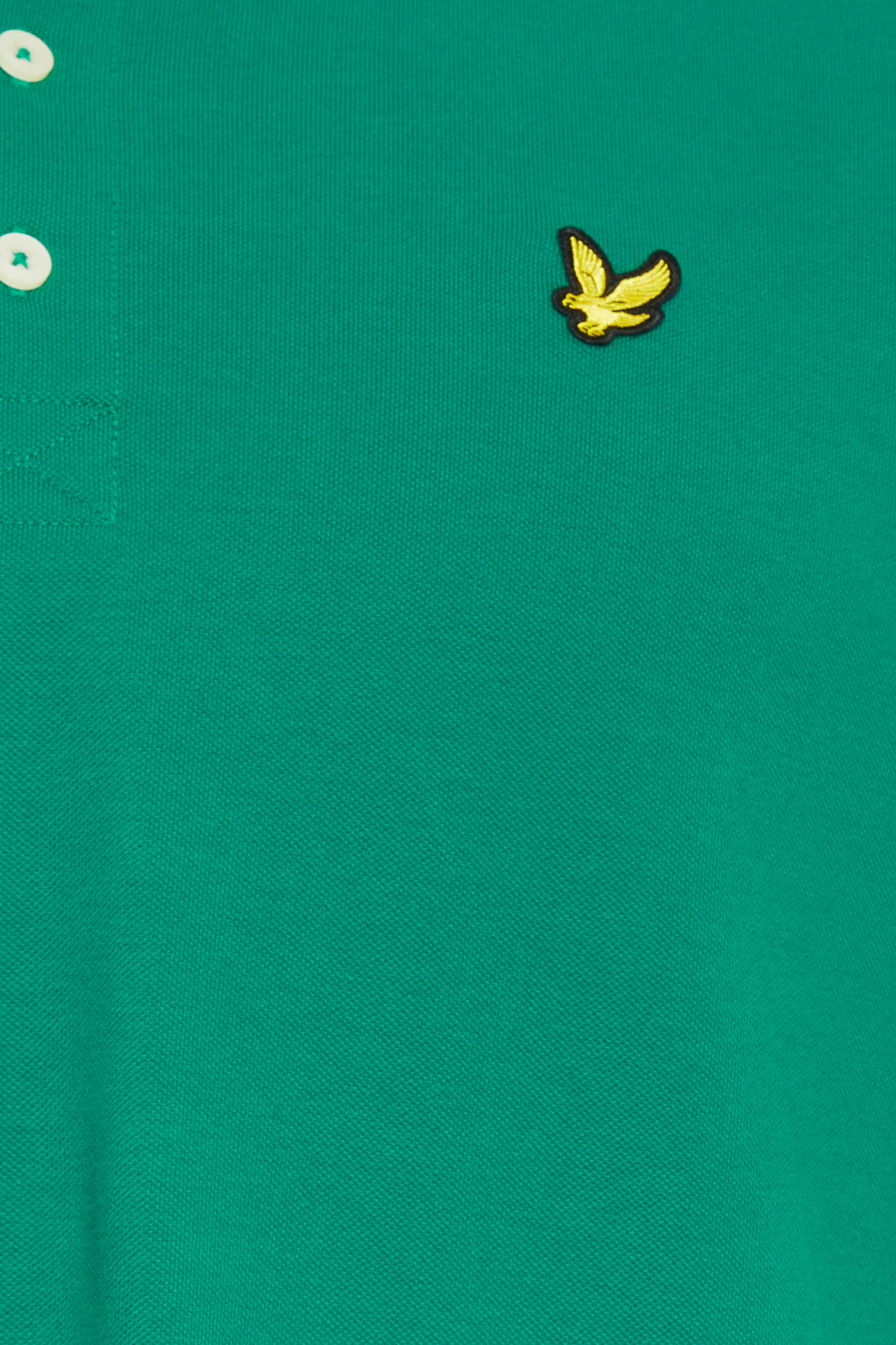 LYLE & SCOTT Big & Tall Green Core Polo Shirt | BadRhino 3