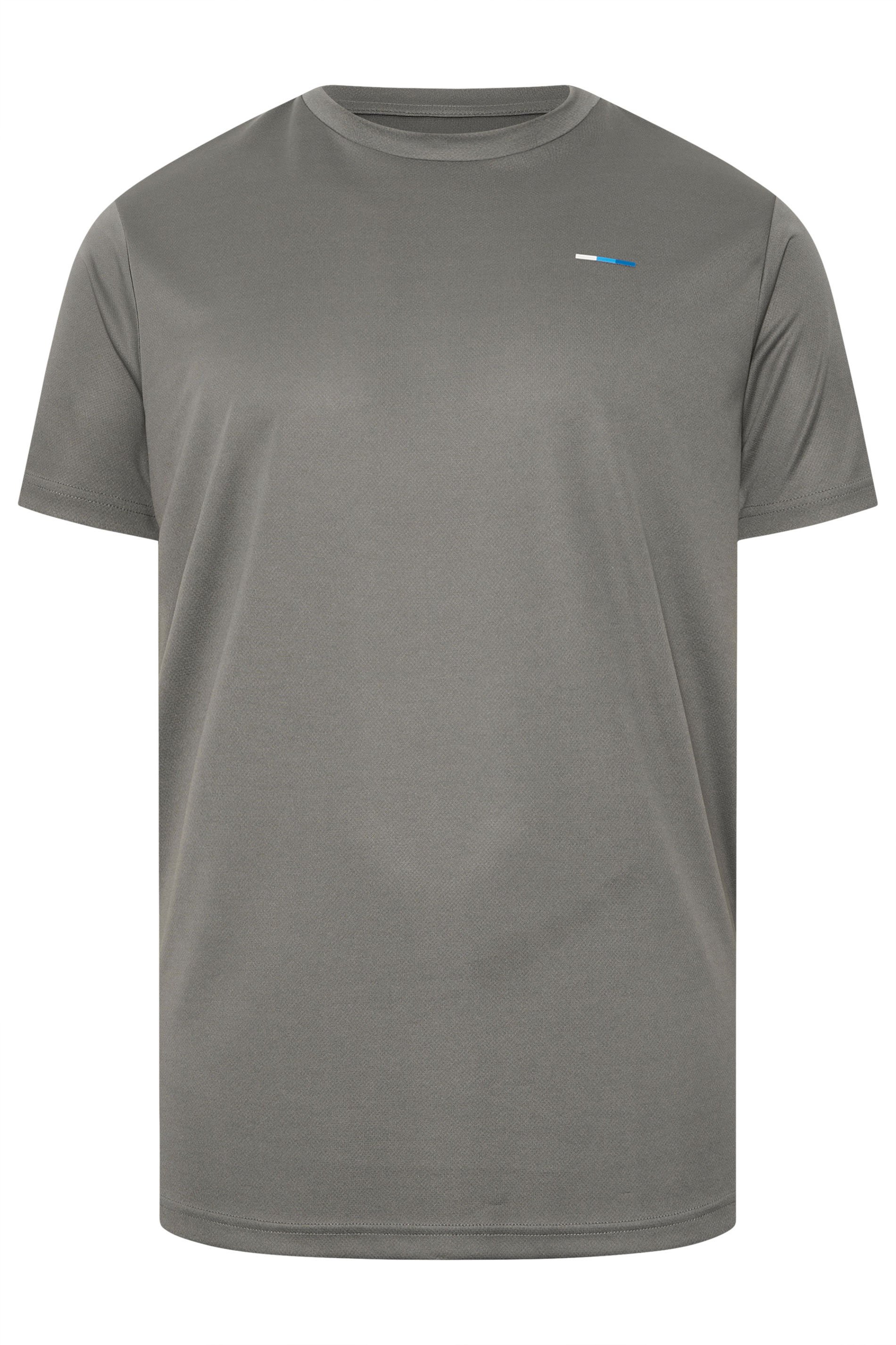 BadRhino Big & Tall Grey Active T-Shirt | BadRhino 5