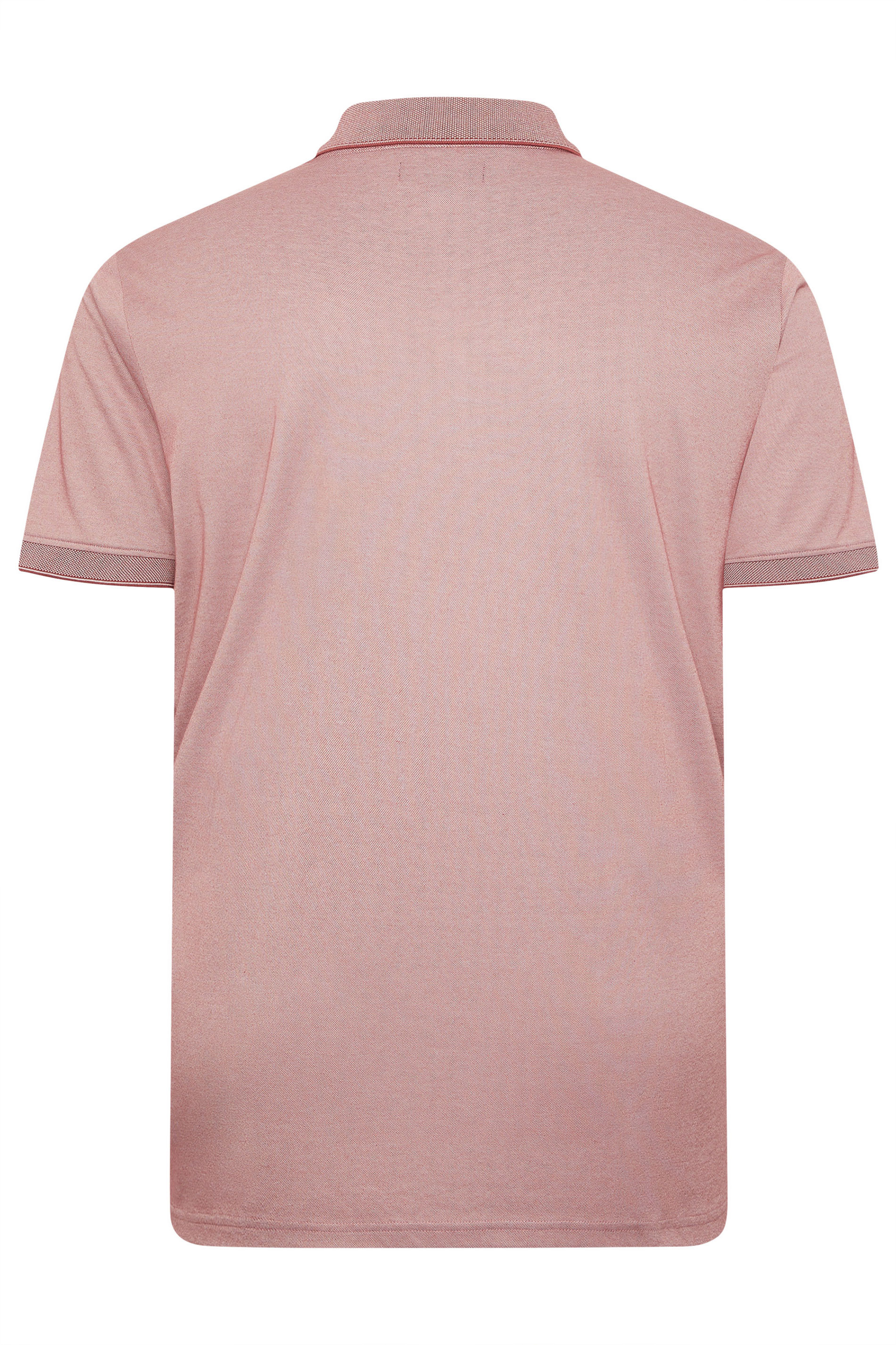 BadRhino Big & Tall Orange Chambray Polo Shirt | BadRhino 6