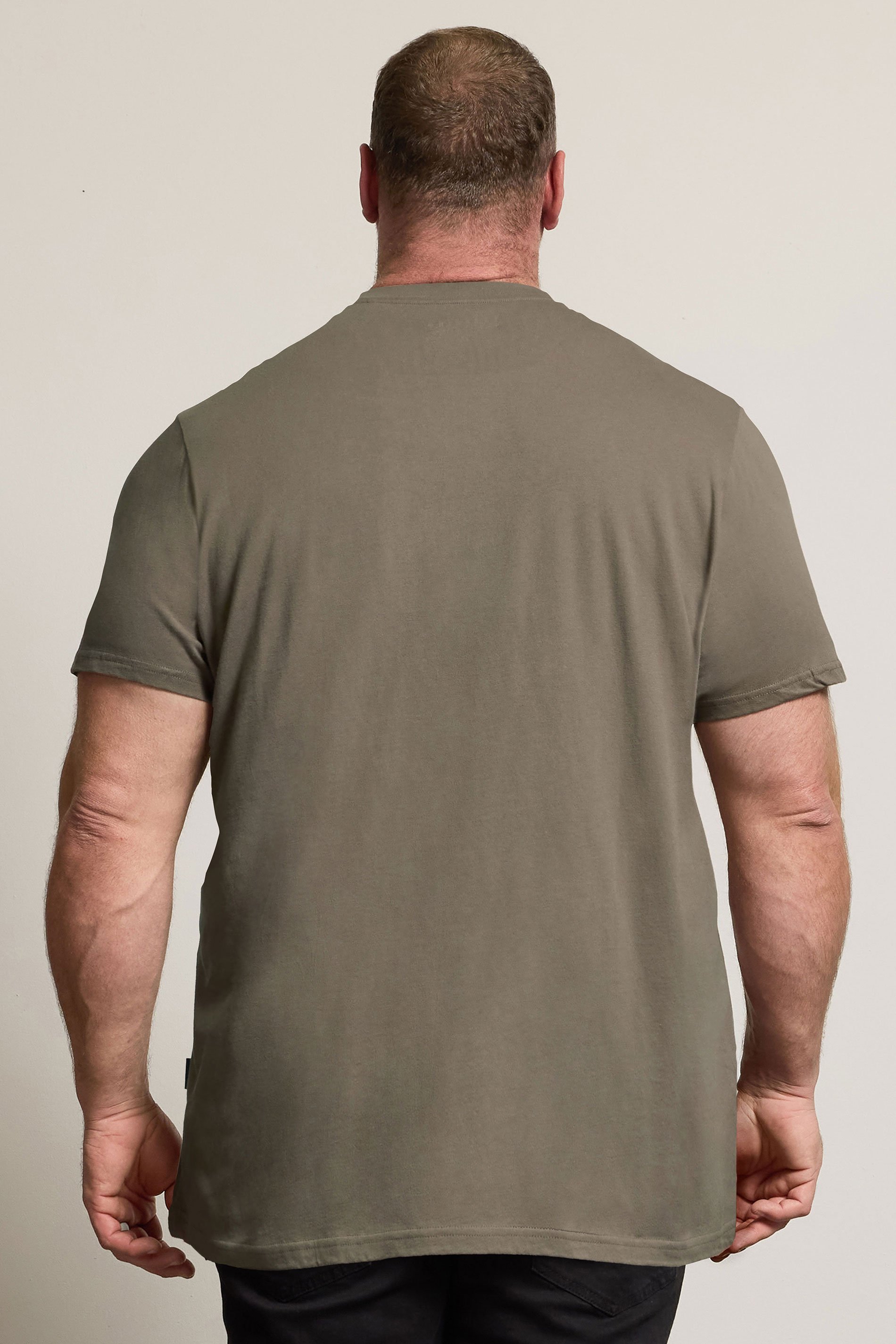 BadRhino Big & Tall Brown Extra Long T-Shirt | BadRhino 3