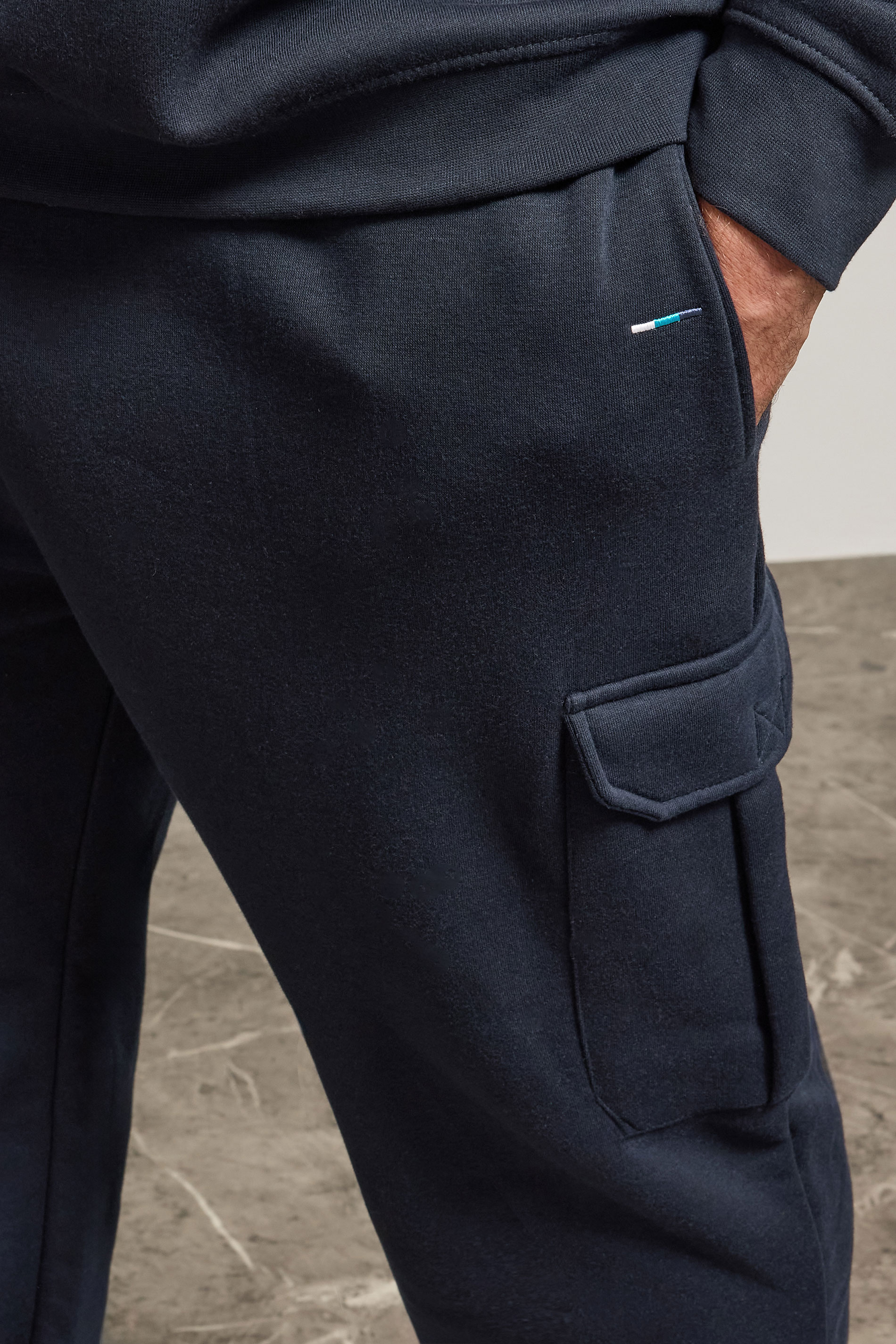 BadRhino Navy Blue Cargo Joggers | BadRhino 4