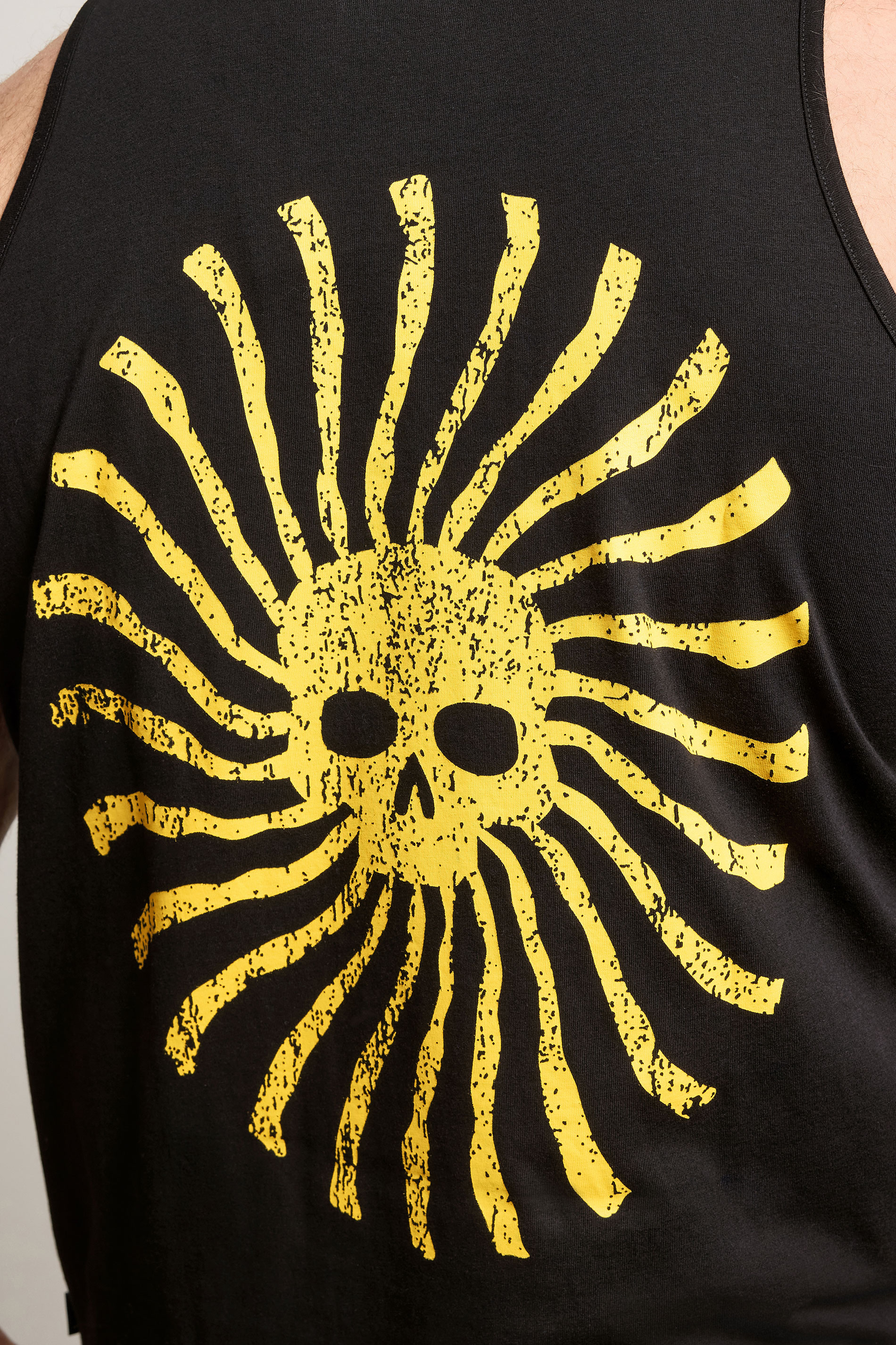 BadRhino Big & Tall Black 'Chasing The Sun'  Vest | BadRhino 6