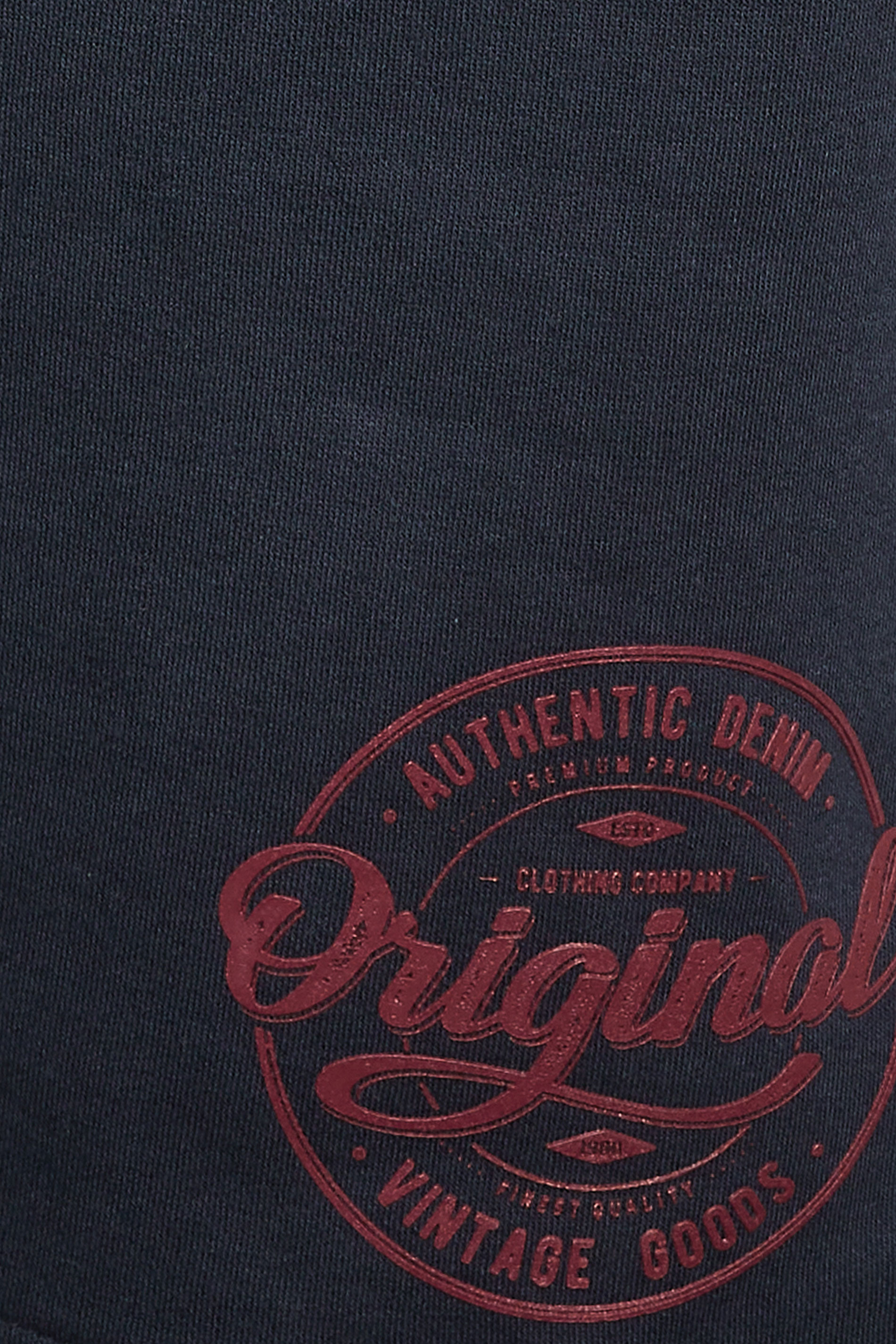 KAM Big & Tall Navy Blue Denim Jogger Shorts | BadRhino 5