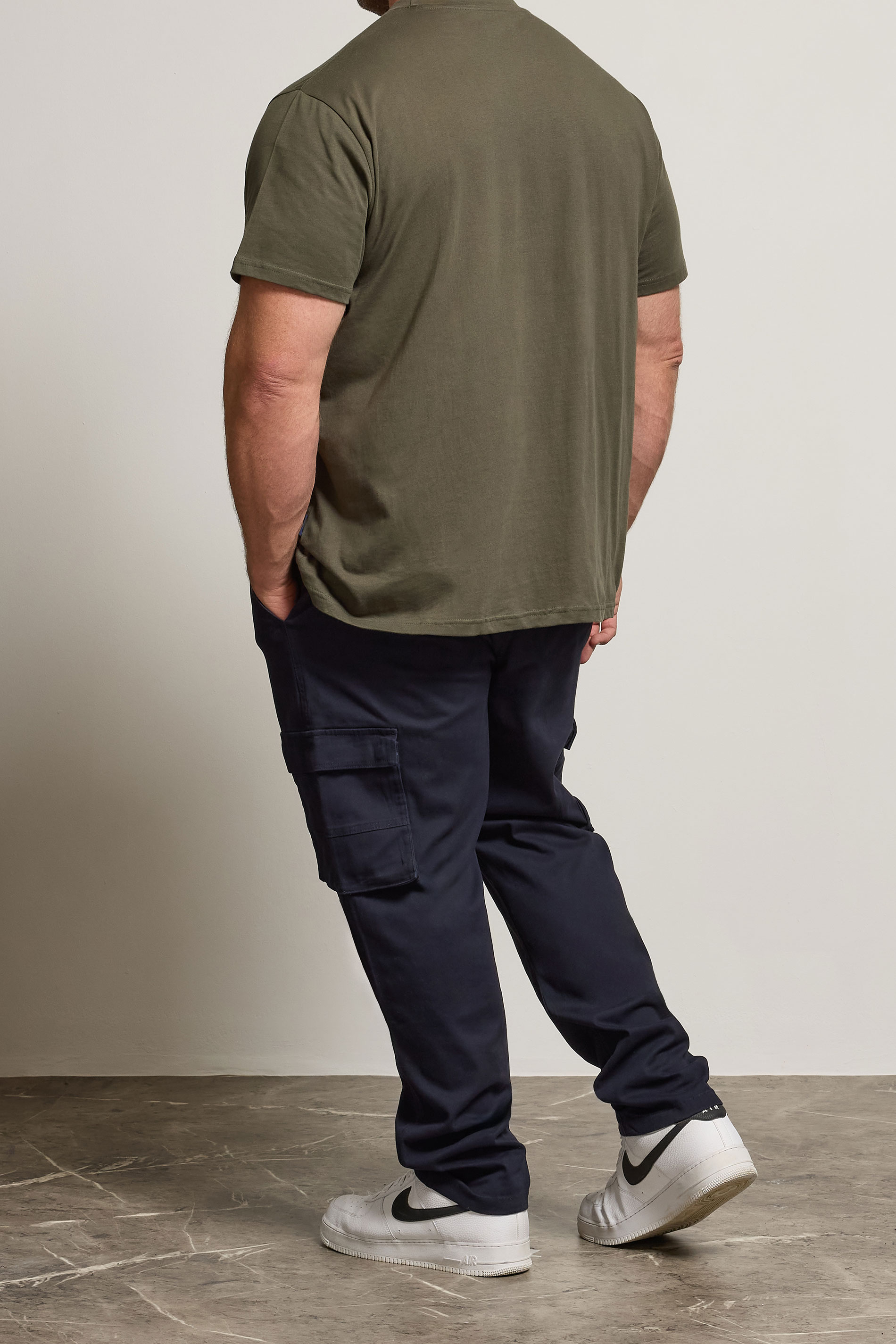 BadRhino Navy Blue Stretch Cargo Trousers | BadRhino 3