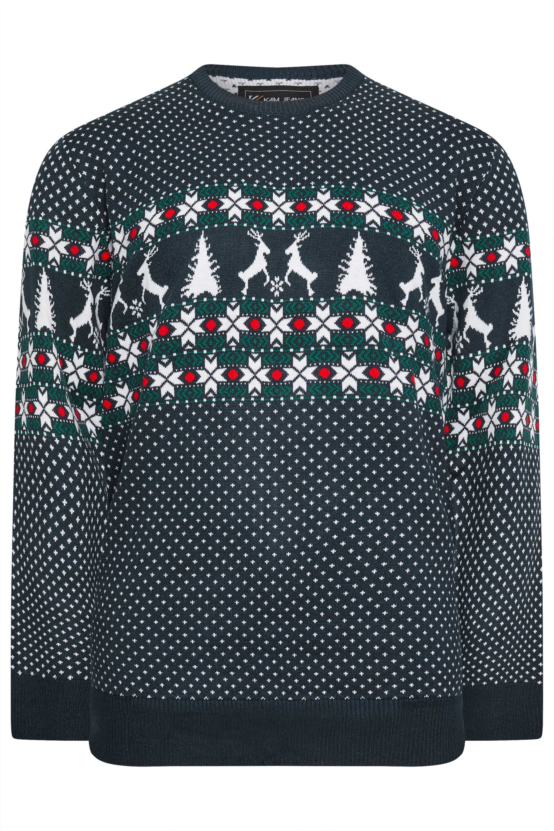 Grey hotsell reindeer jumper