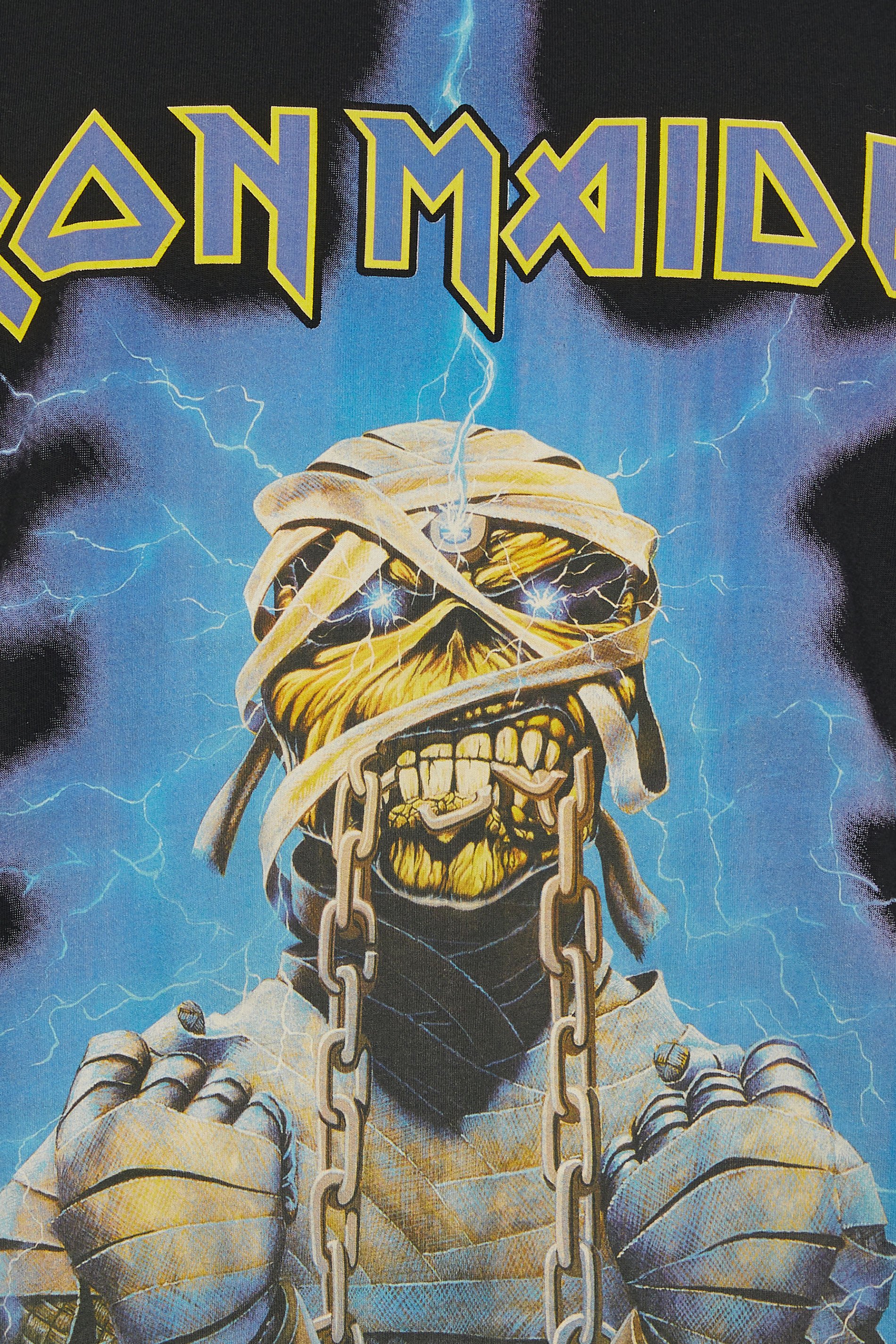 BadRhino Big & Tall Black & Blue Iron Maiden Graphic T-Shirt | BadRhino 7