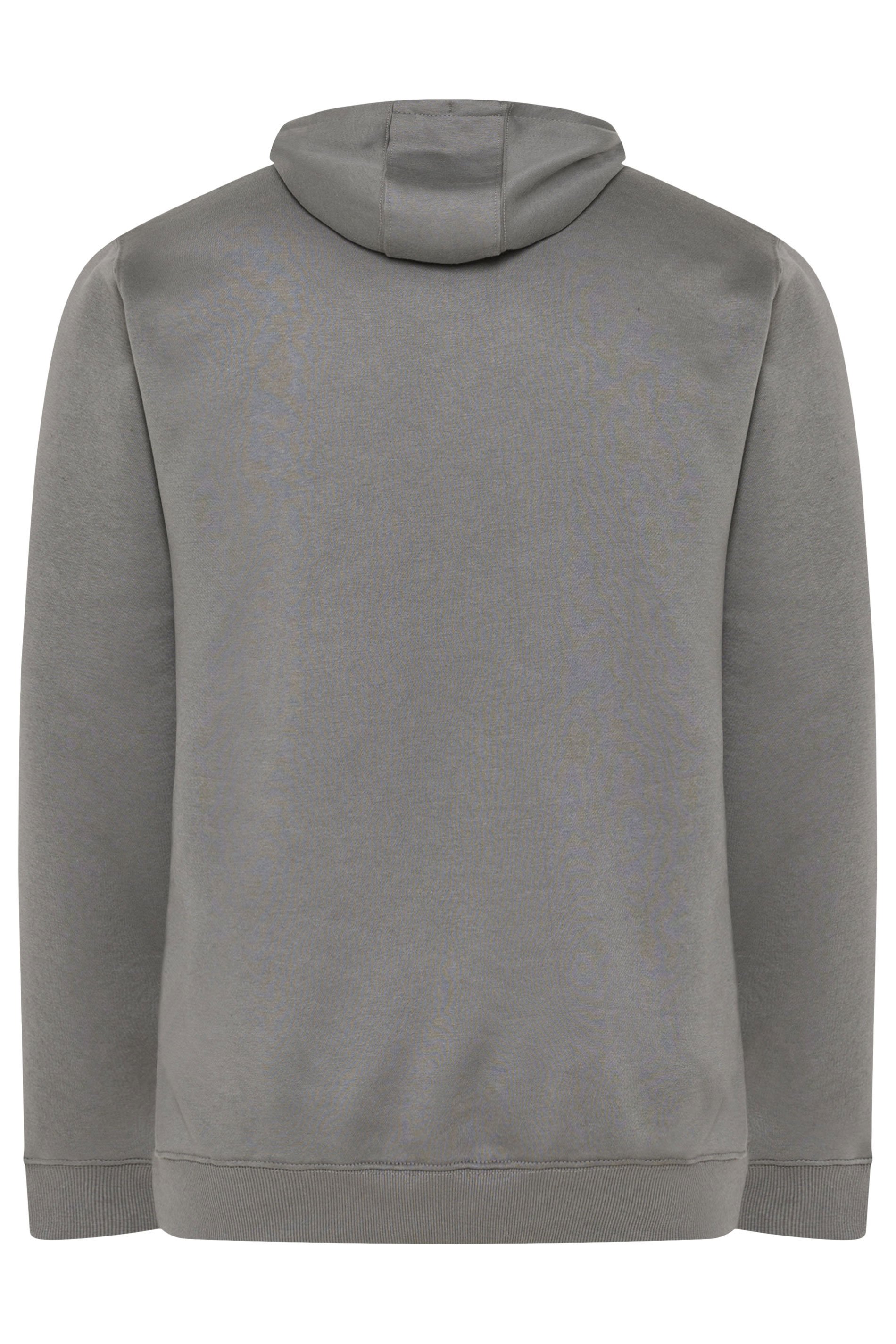 FIRETRAP Big & Tall Grey Hoodie | BadRhino 2