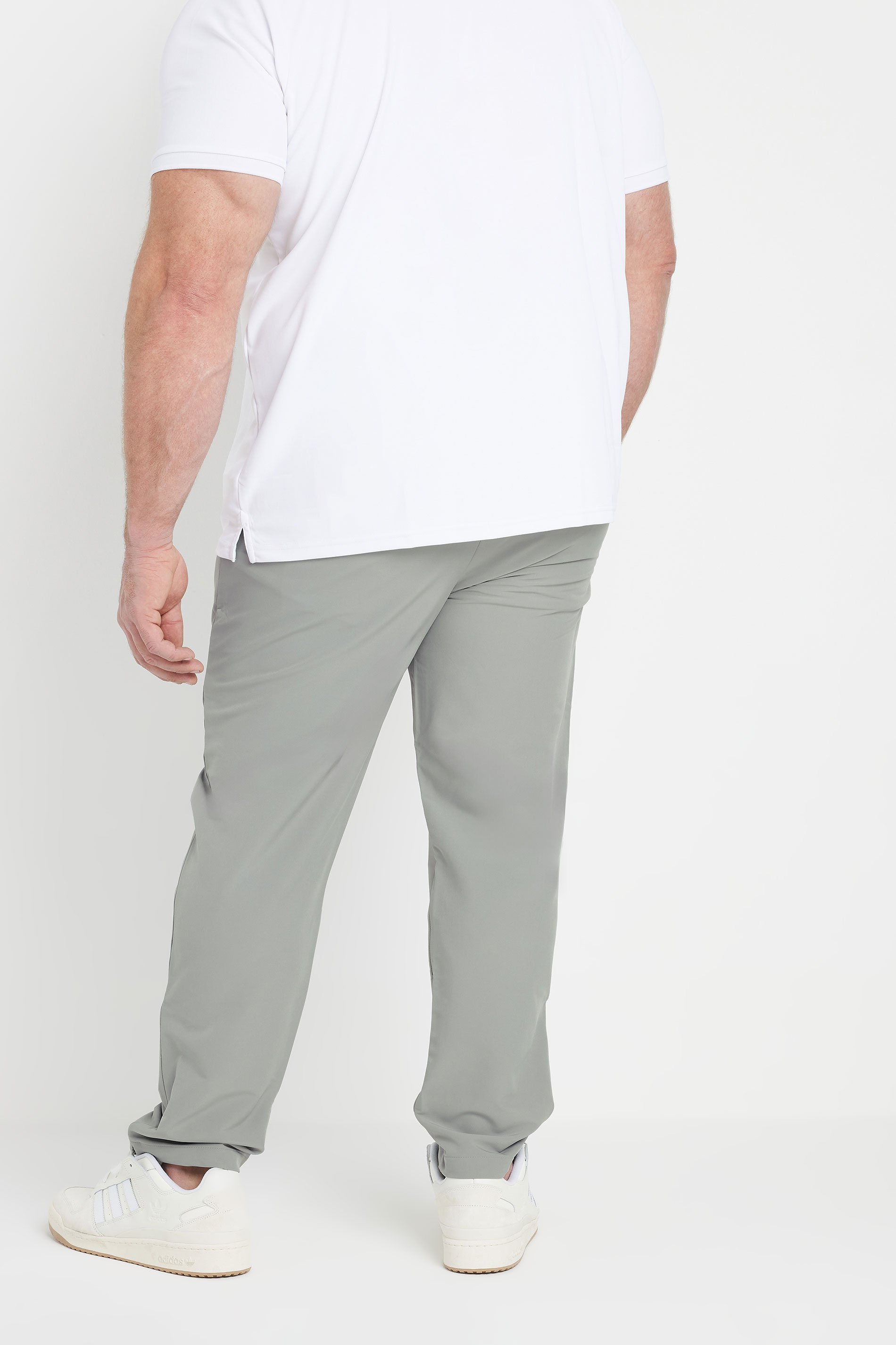 BadRhino Big & Tall Grey Golf Trousers | BadRhino 6