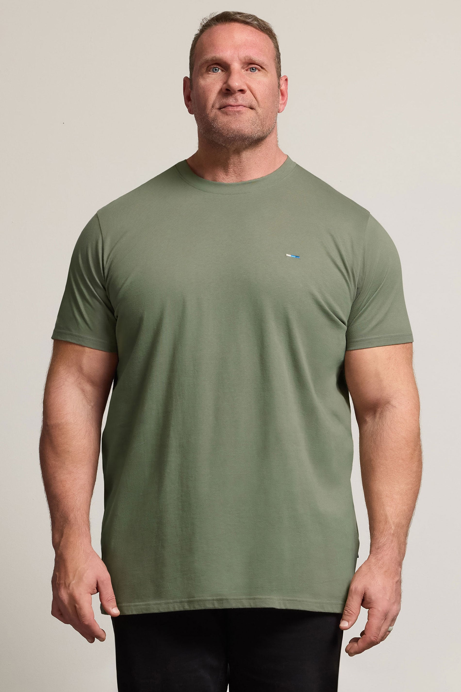 BadRhino Big & Tall Sage Green Extra Long Core T-Shirt | BadRhino 3