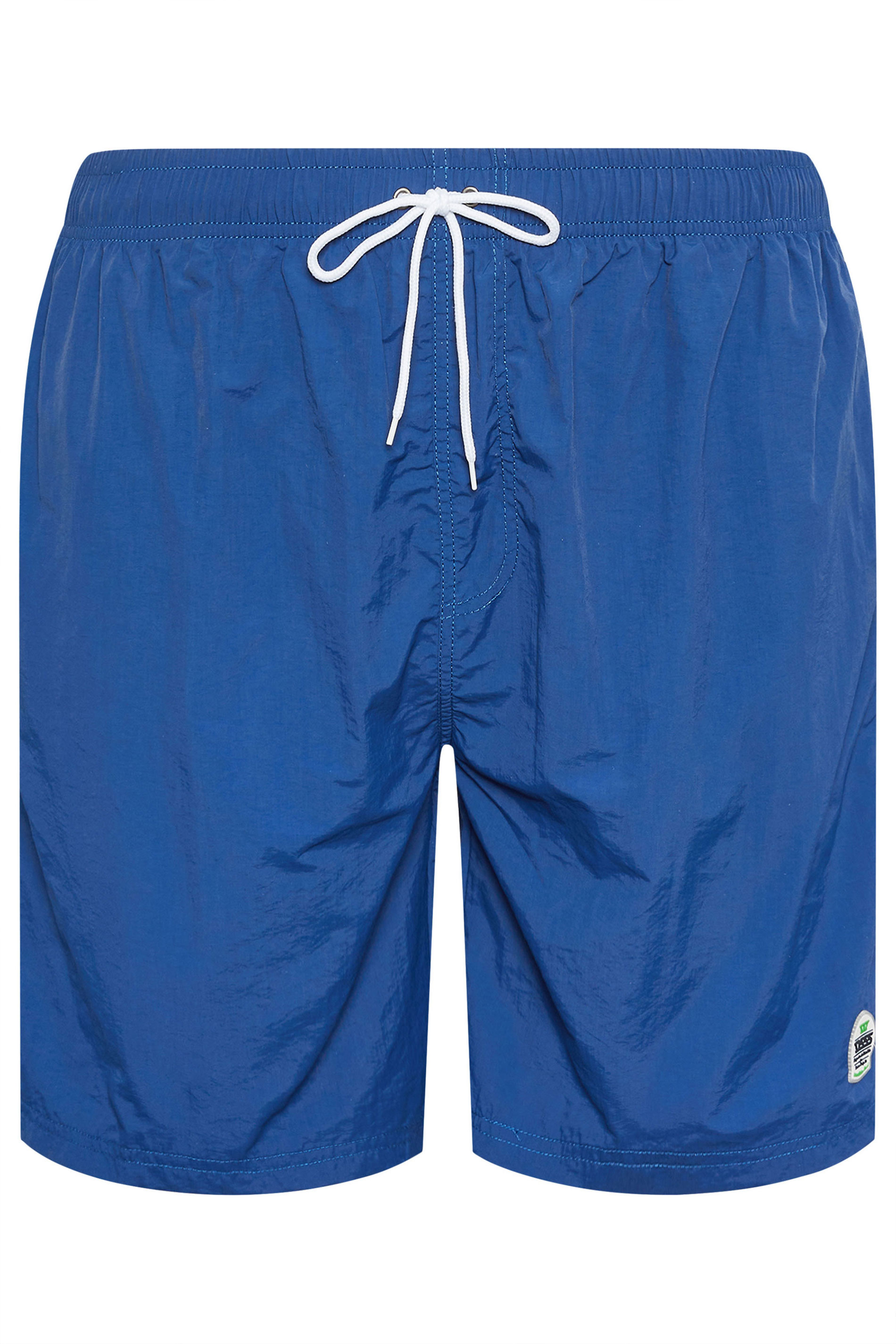 D555 Royal Blue Full Length Swim Shorts | BadRhino 4