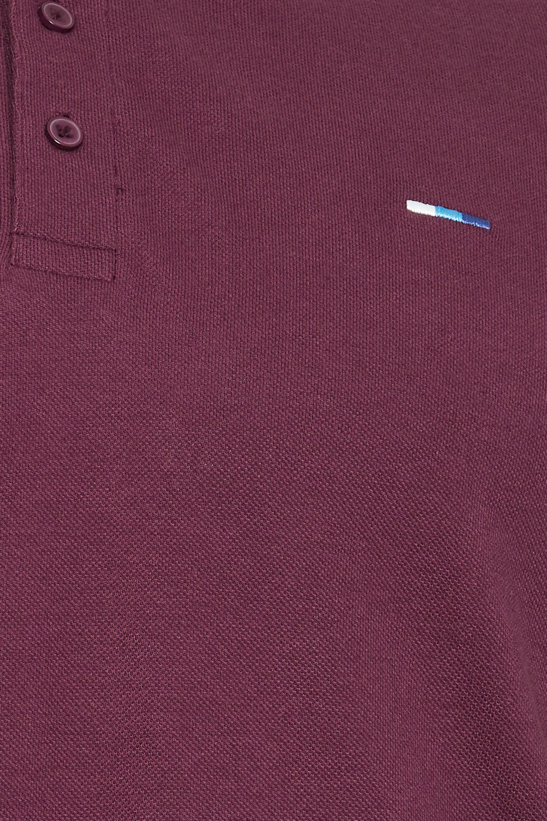 BadRhino Big & Tall Windsor Wine Red Extra Long Core Polo Shirt | BadRhino 2