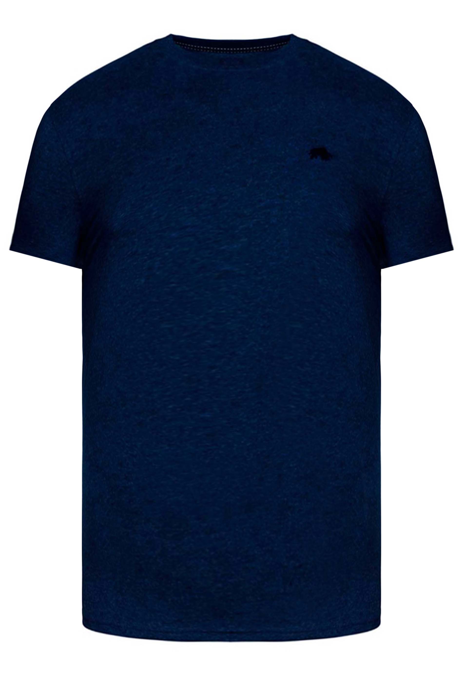 RAGING BULL Navy Blue Signature T-Shirt 3