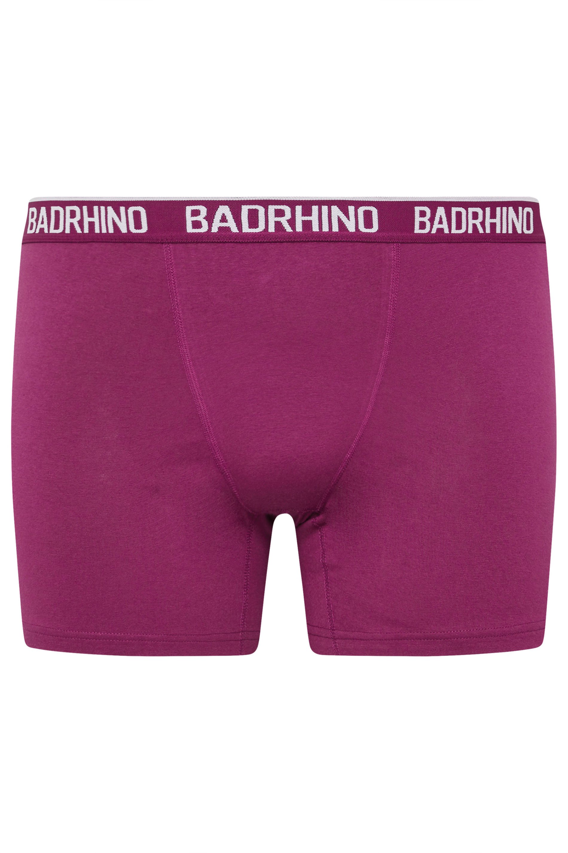 BadRhino 7 PACK Orange & Black Boxers | BadRhino 7