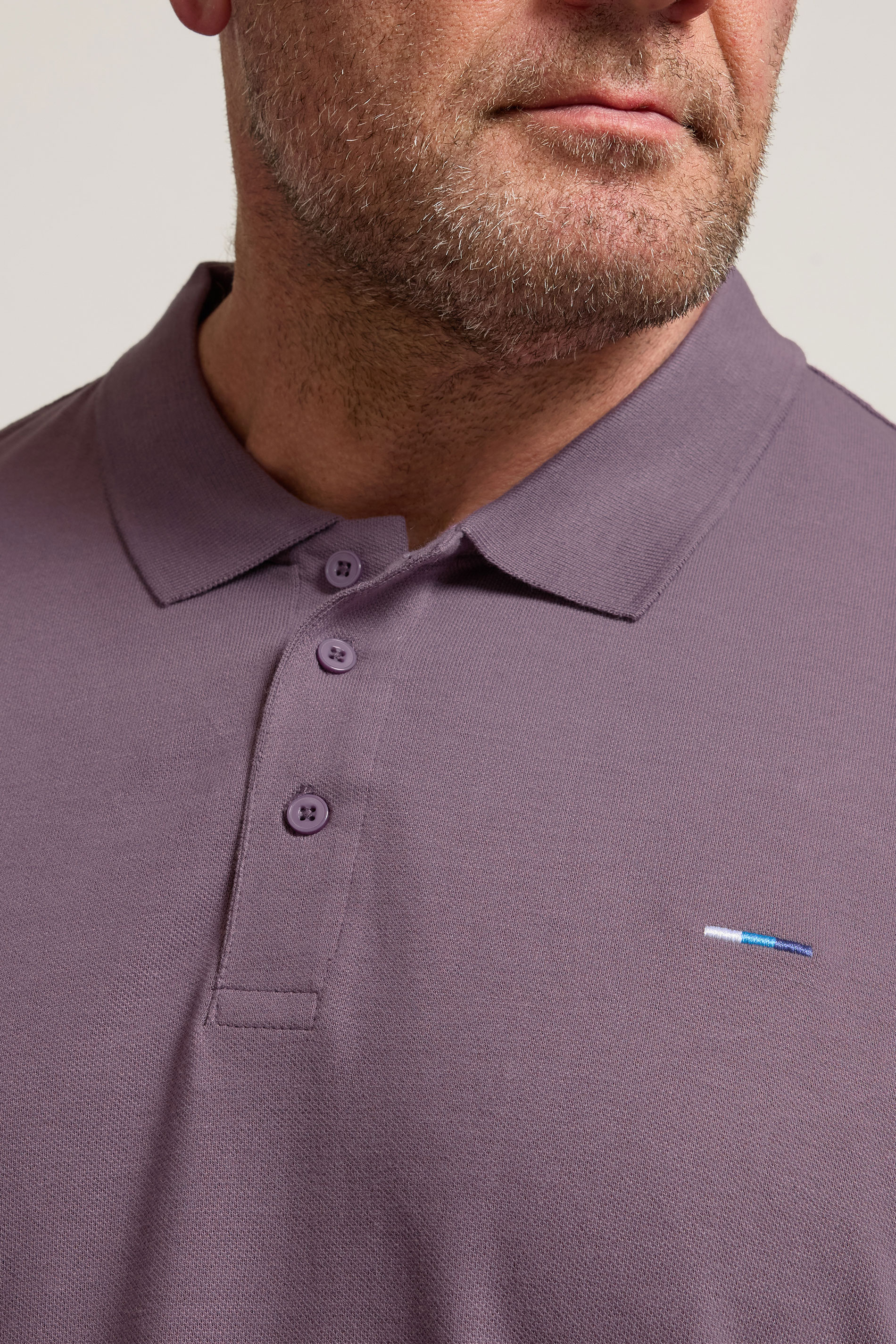 BadRhino Big & Tall 3 PACK Green & Plum Purple Polo Shirts | BadRhino 5