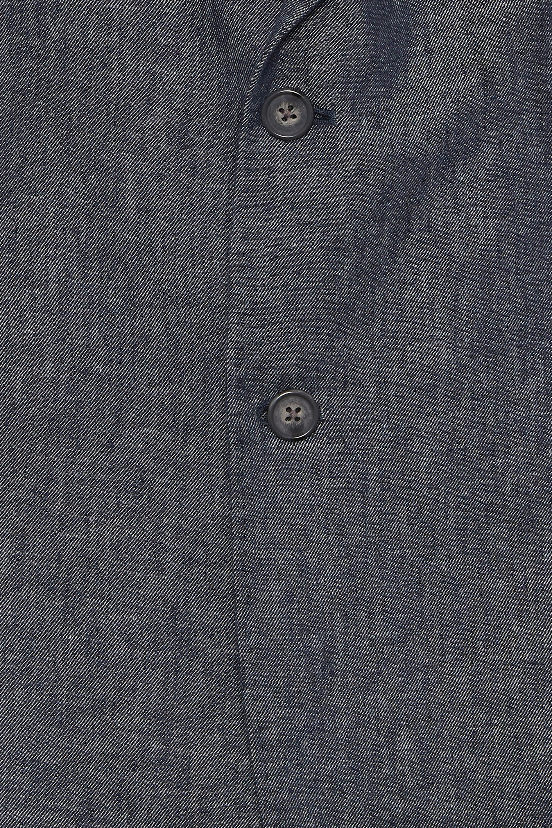 BadRhino Tailoring Big & Tall Blue Denim Chambray Suit Jacket | BadRhino 7
