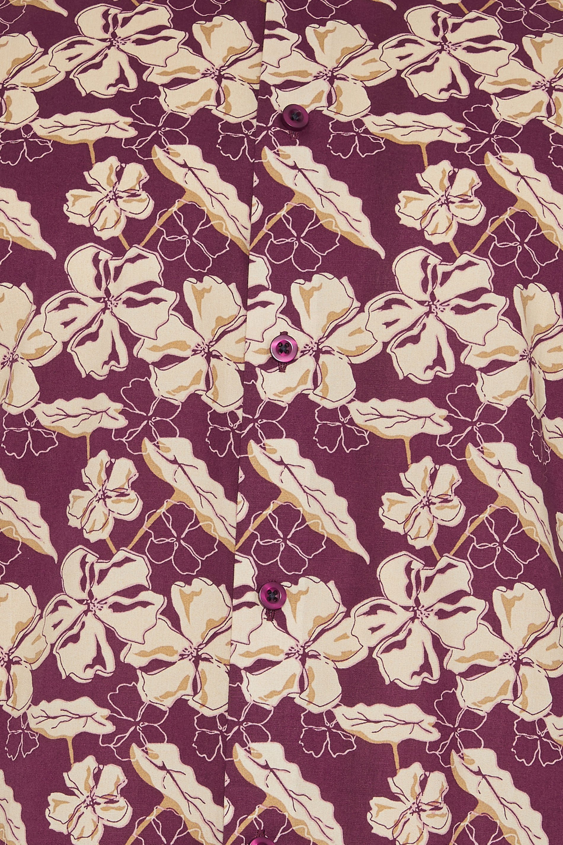 BadRhino Tailoring Big & Tall Burgundy Red Premium Leaf Print Long Sleeve Shirt | BadRhino 6